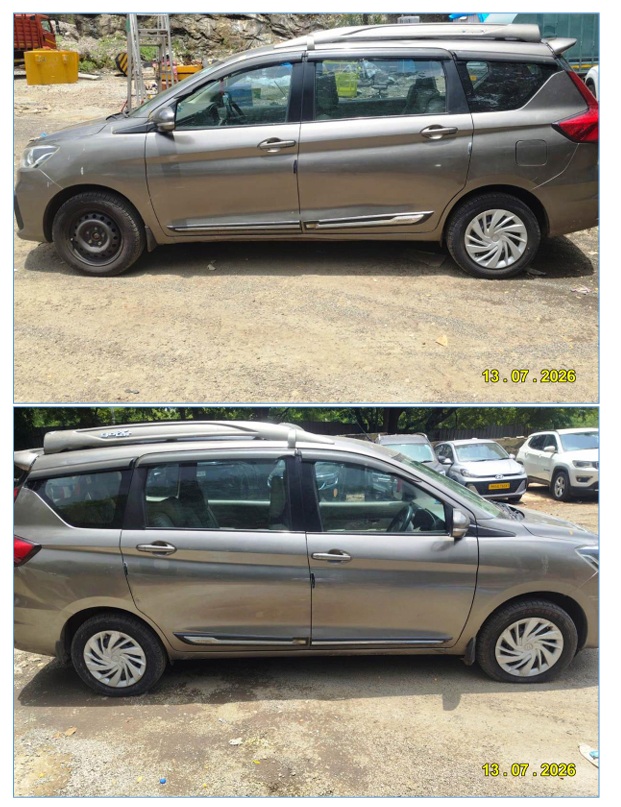 VEHICLE NO. – MH01DT3152 MODEL- MARUTI ERTIGA VXI CNG for Sale in Navi Mumbai, Navi Mumbai — photo 1