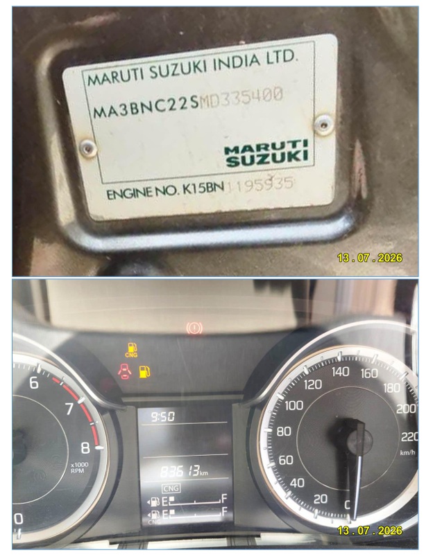 VEHICLE NO. – MH01DT3152 MODEL- MARUTI ERTIGA VXI CNG for Sale in Navi Mumbai, Navi Mumbai — photo 2
