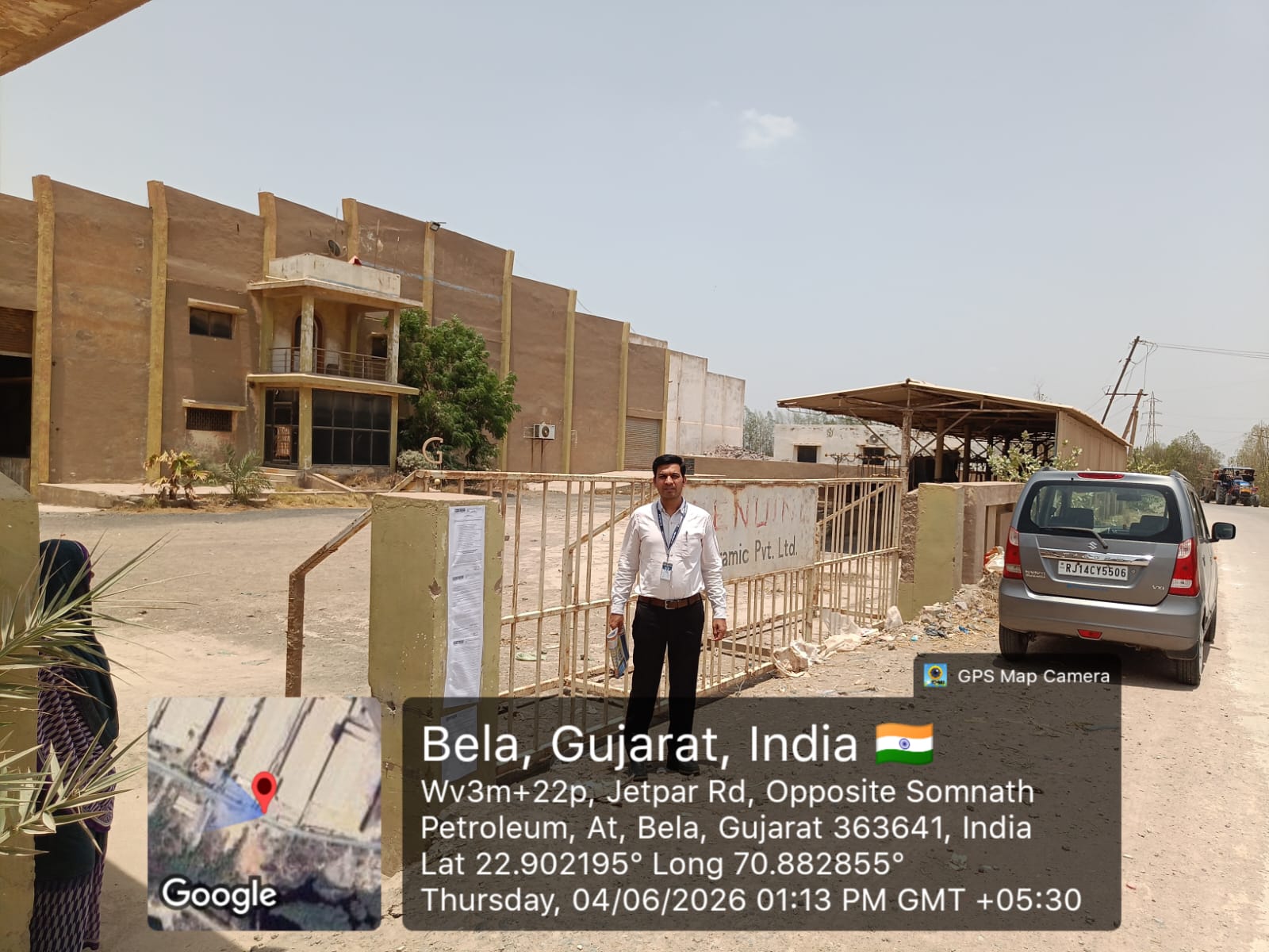 Industrial Plot with Factory Building for Sale in Mahendranagar — photo 2