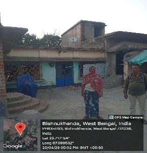 Individual House for Sale in VILL PO BISHUKHANDA PS PANRUI WEST BENGAL 731236, Bolpur