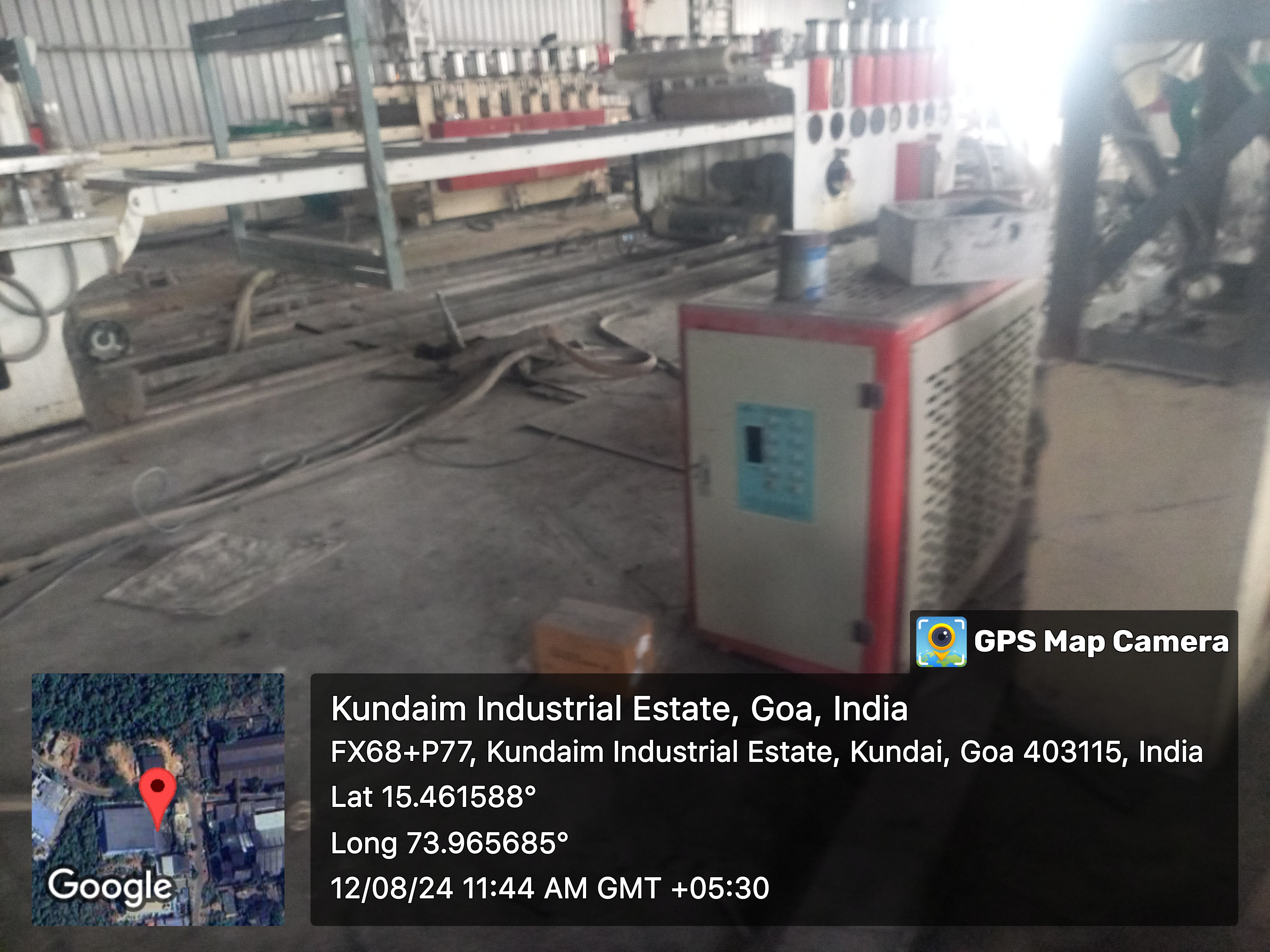Plant and Machinery for Sale in Kundaim Industrial Estate, Merces — photo 1