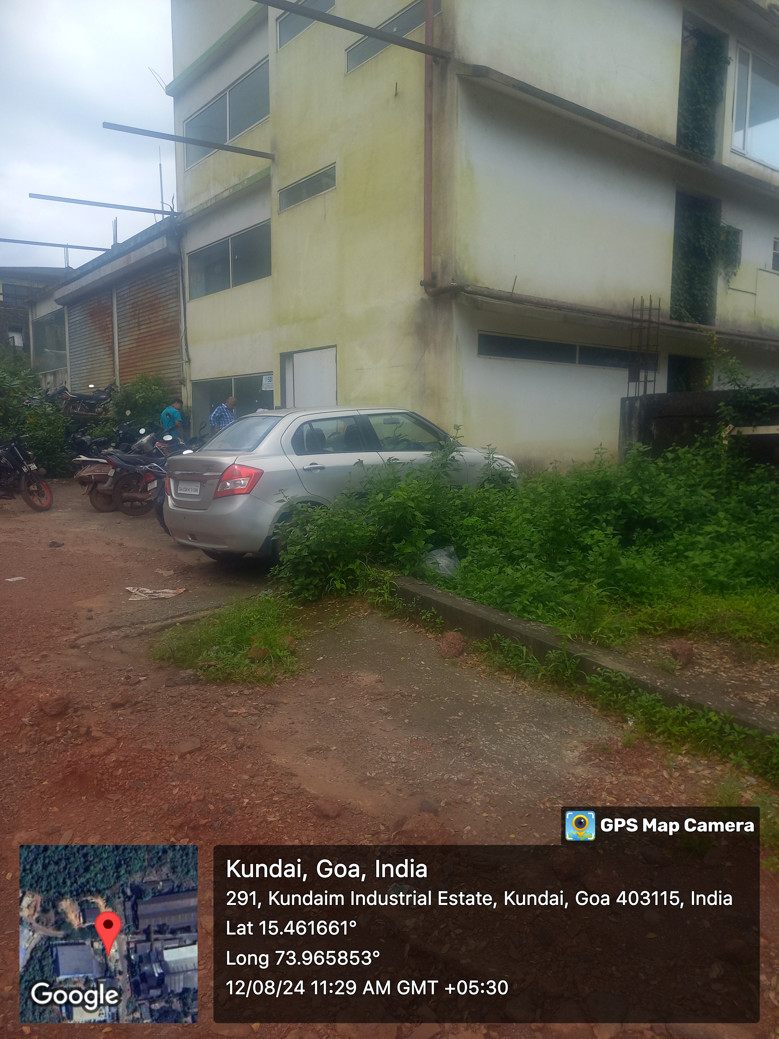 Factory Land and Building for Sale in Kundaim, Merces — photo 1