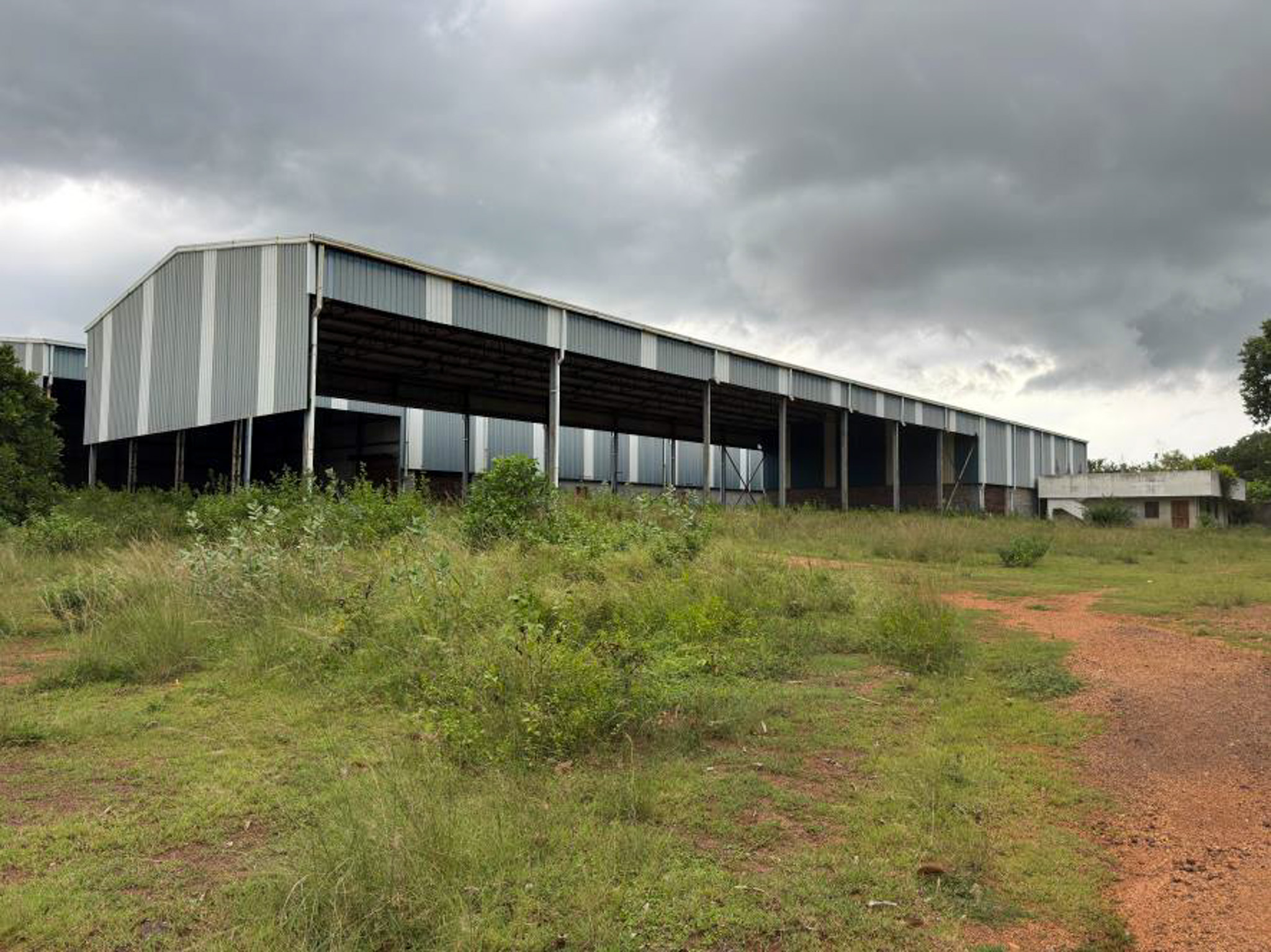 Industrial Plot with Factory Building for Sale in Rajam — photo 1