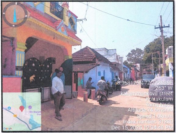 Individual House for Sale in SHENCOTTAH, Melagaram — photo 1