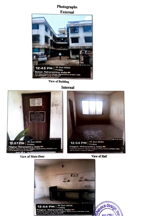 Flat for Sale in 1RK in Krushna Kunj Apartment, Palghar