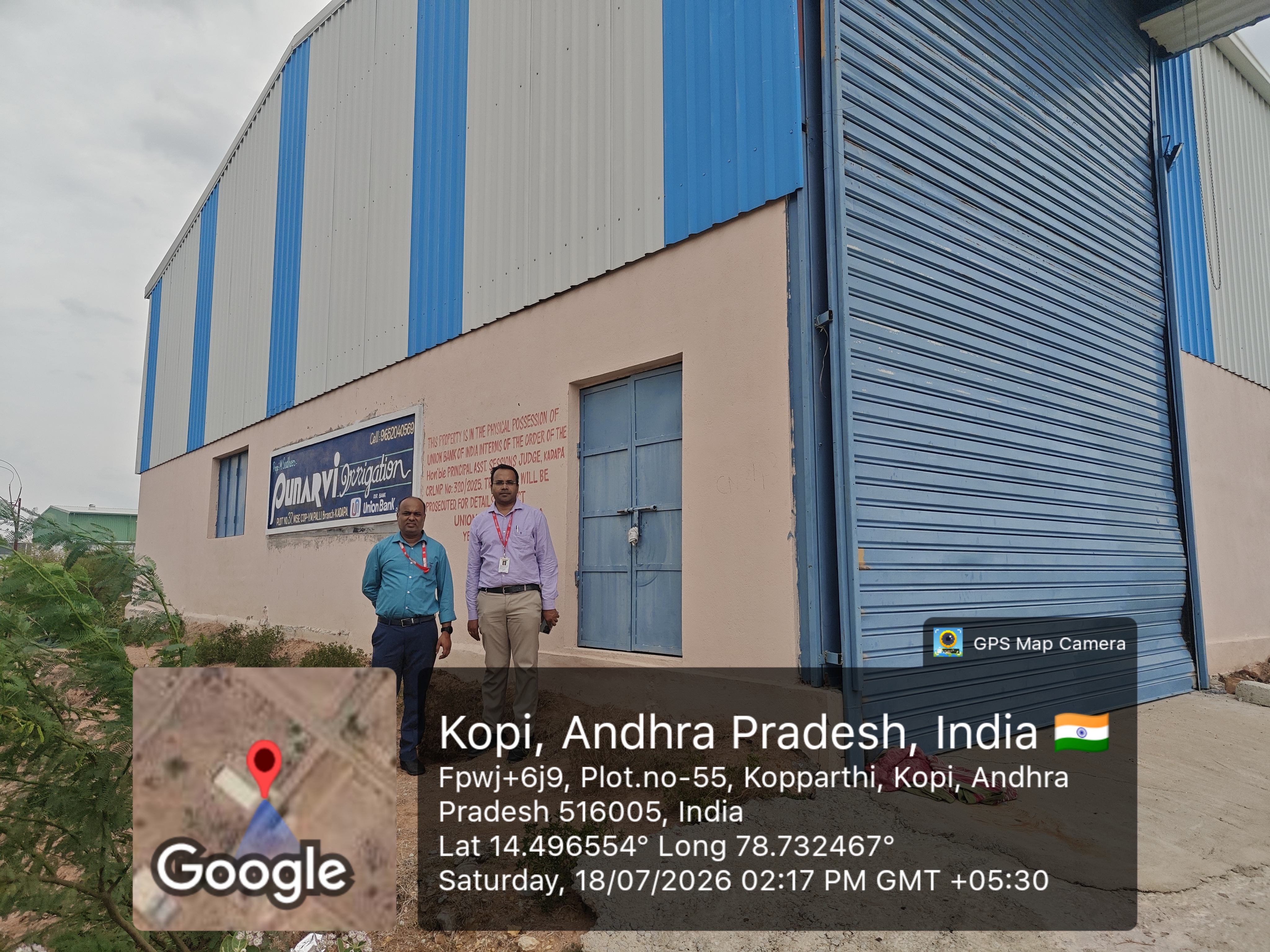Shed with Plant and Machinery for Sale in Kadapa