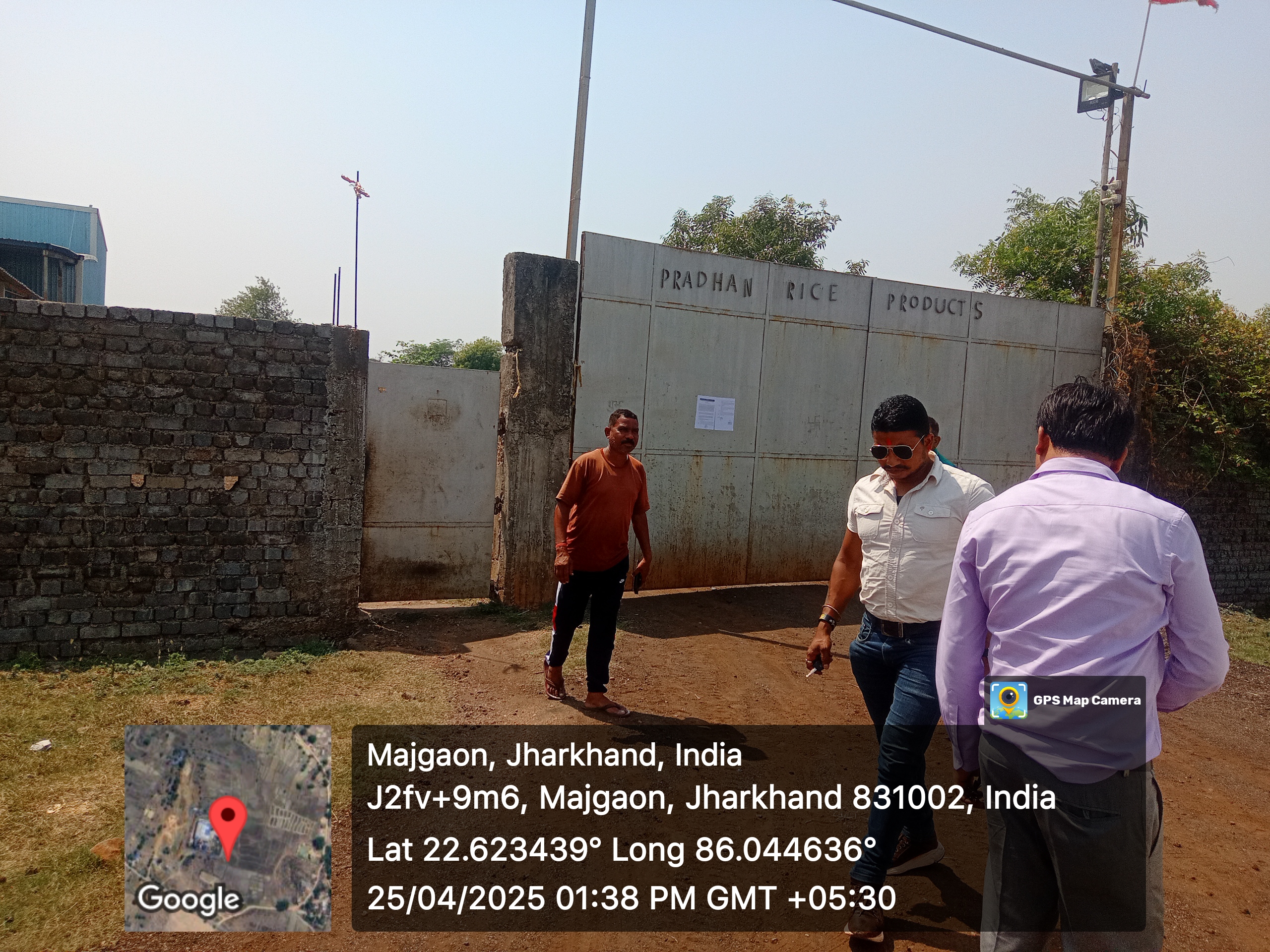 Industrial Plot with Factory Building for Sale in Haludpukhur — photo 1