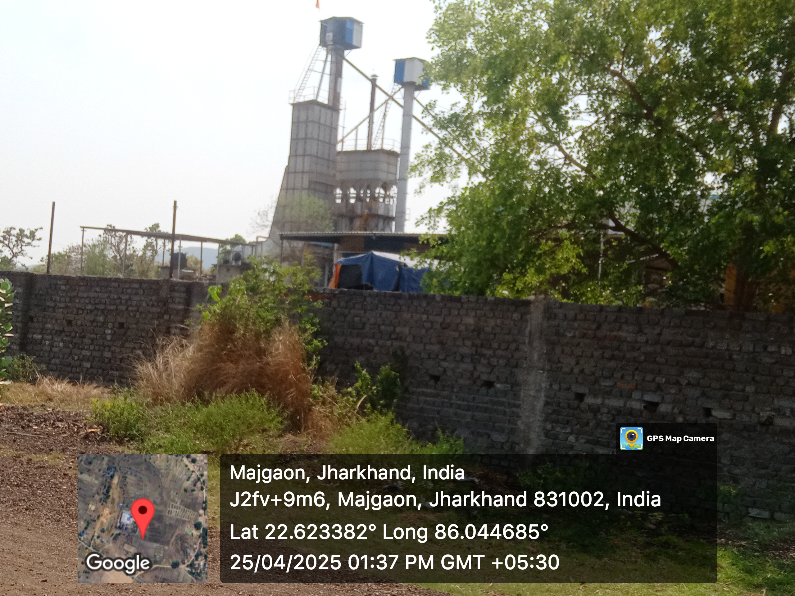 Industrial Plot with Factory Building for Sale in Haludpukhur — photo 2