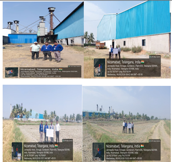 Shed with Plant and Machinery for Sale in Gundaram village, Nizamabad — photo 1