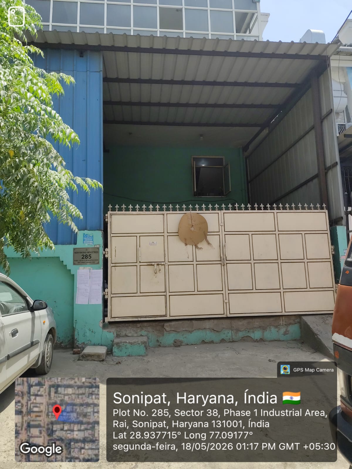 Industrial Plot with Factory Building for Sale in Badh Malak — photo 2