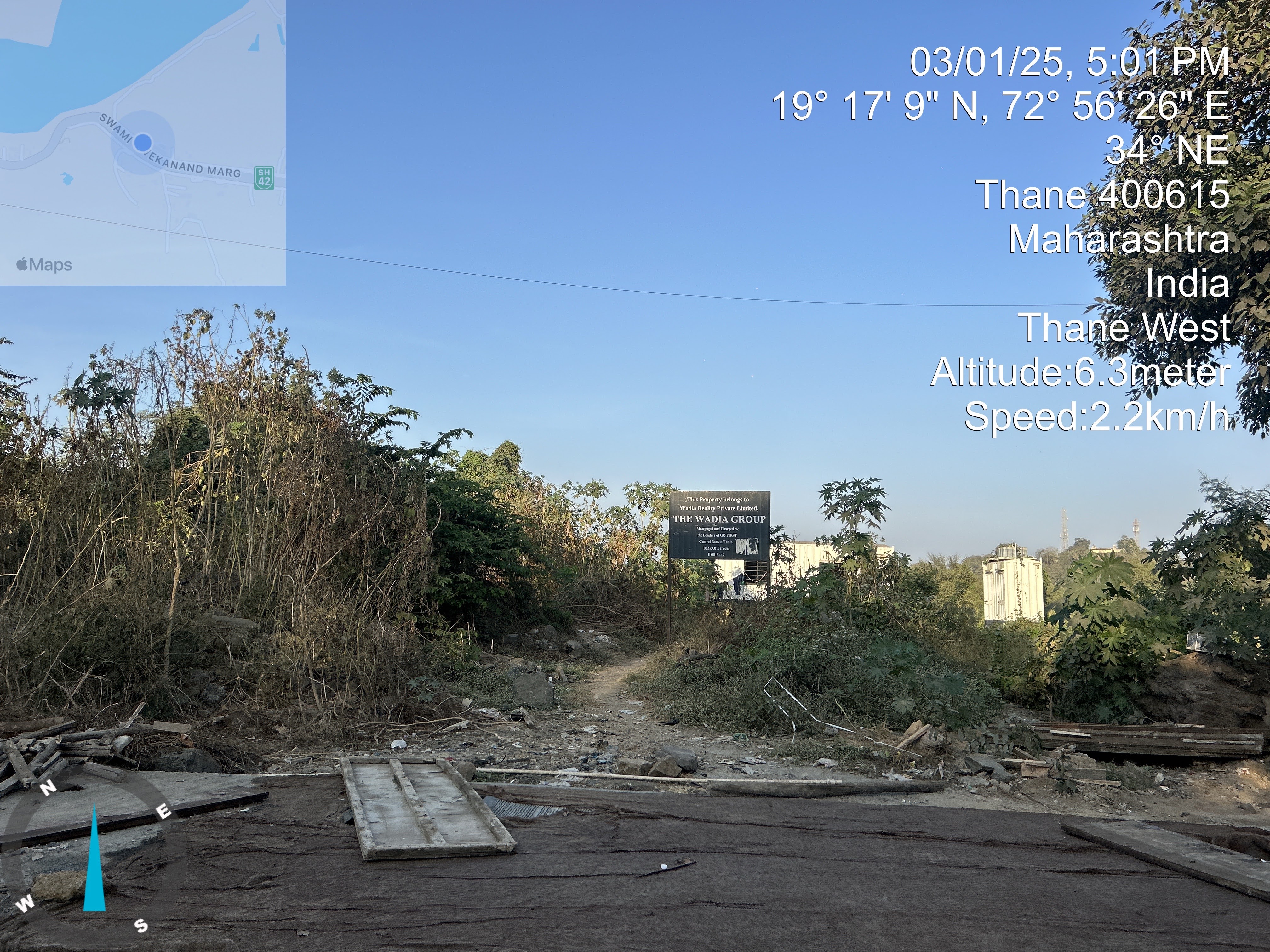 LAND for Sale in Bhayanderpada, Ghodbunder Road, Thane, Thane — photo 3