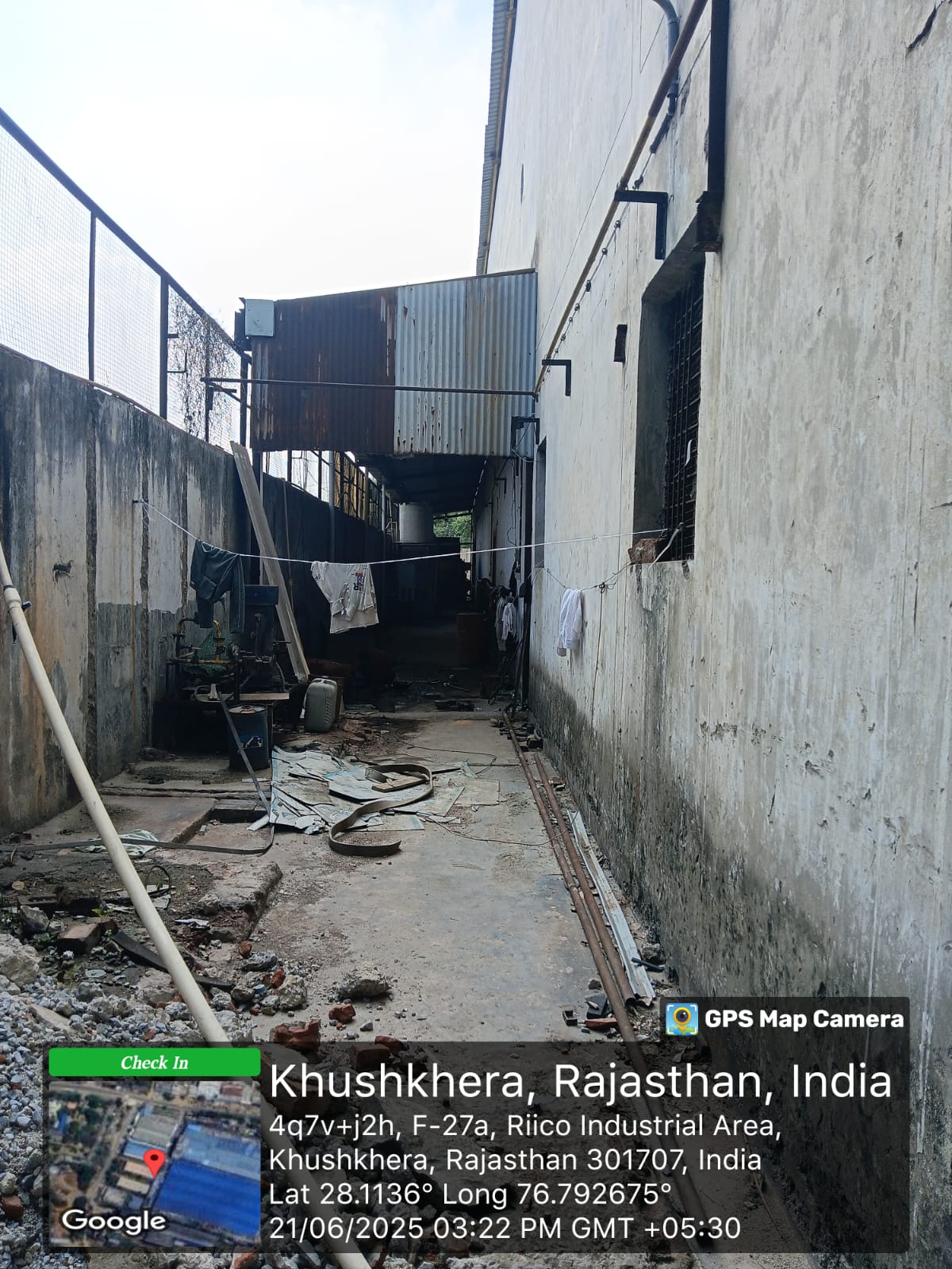 Industrial Plot with Factory Building for Sale in Bhiwadi — photo 7