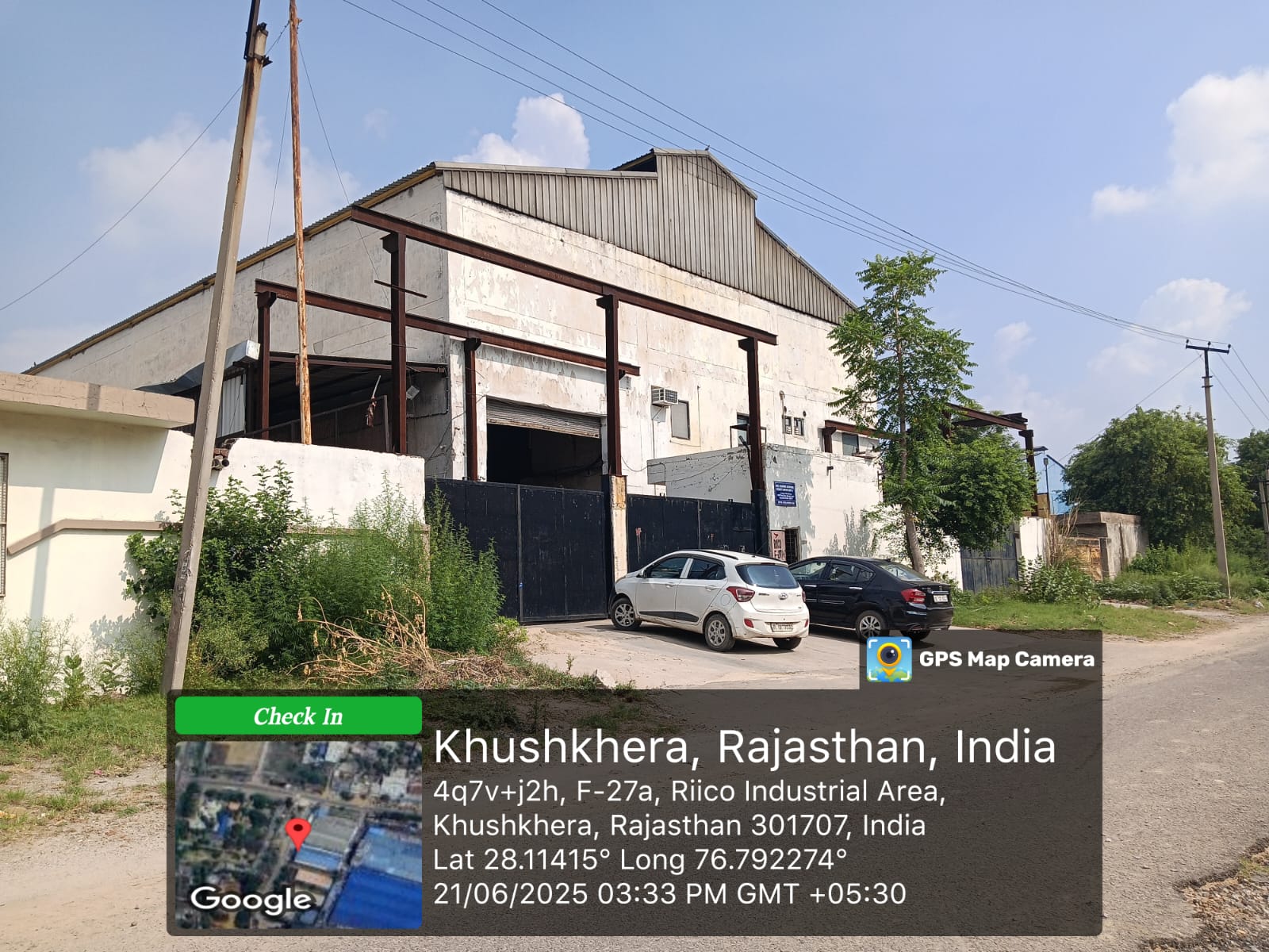 Industrial Plot with Factory Building for Sale in Bhiwadi — photo 11