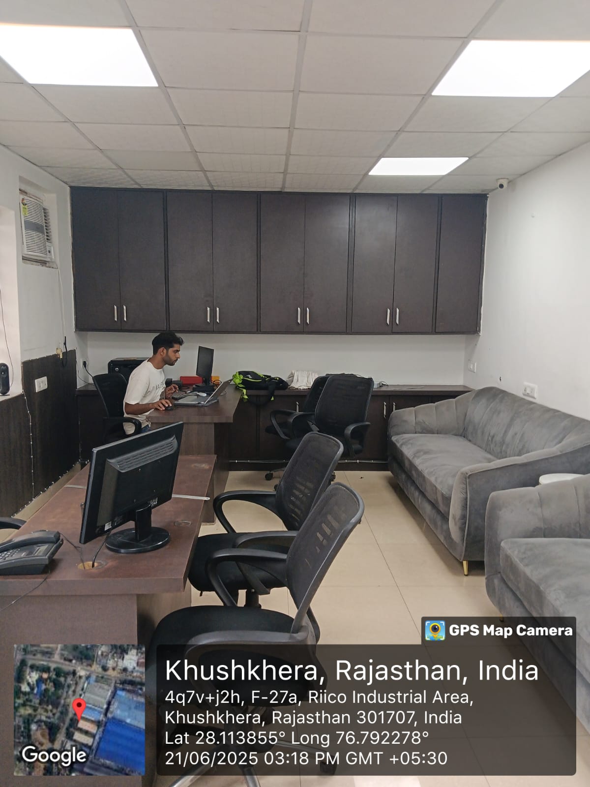 Industrial Plot with Factory Building for Sale in Bhiwadi — photo 3