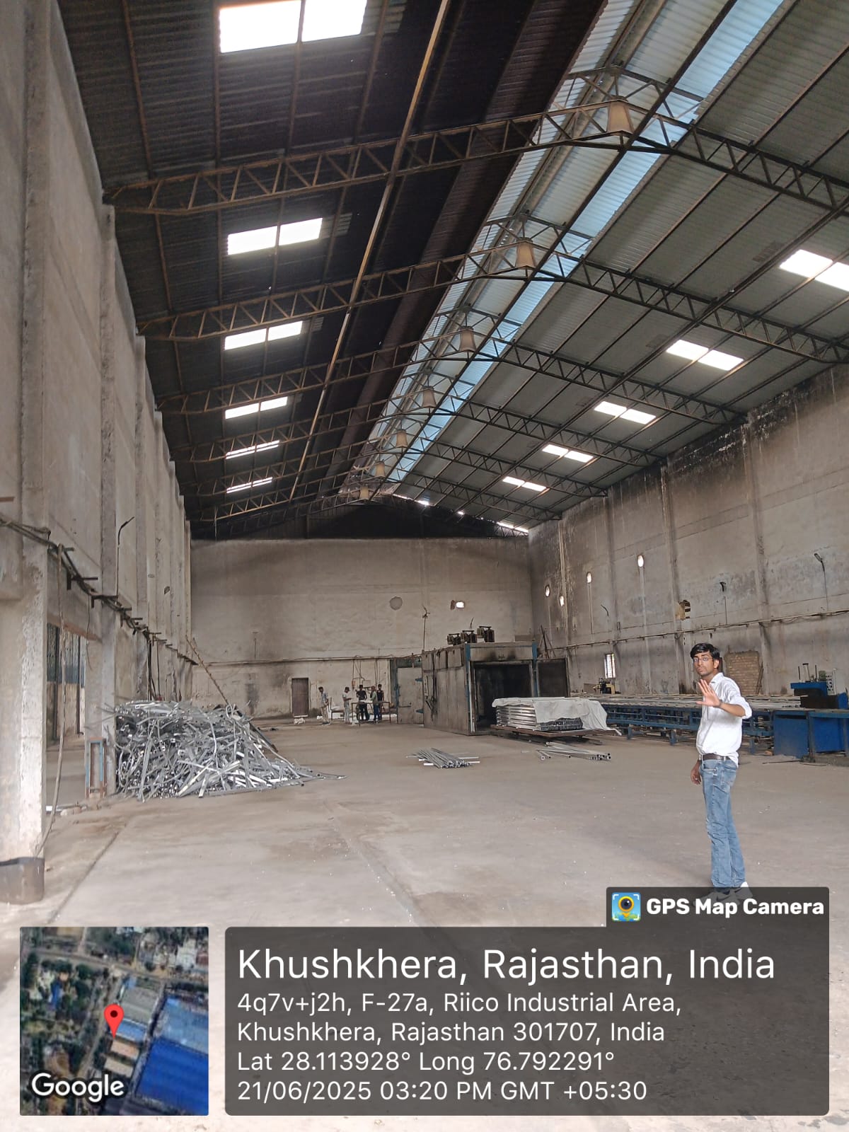 Industrial Plot with Factory Building for Sale in Bhiwadi — photo 5