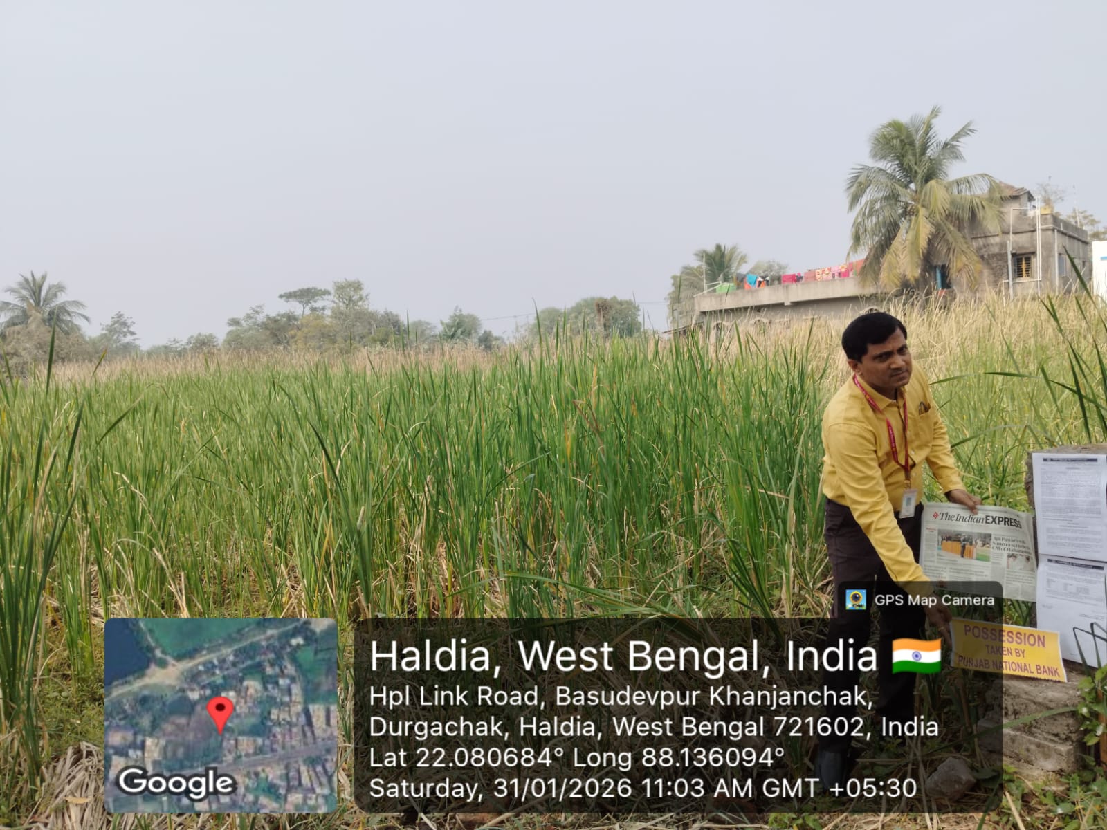 Plot for Sale in Property is situated at Mouja – Basudebpur, P.S. – Durgachak, Dist : Purba Midnapore., Haldia — photo 1