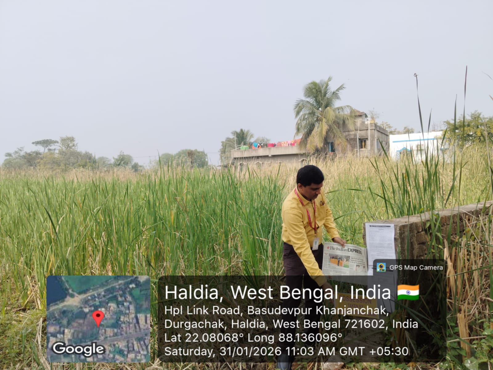 Plot for Sale in Property is situated at Mouja – Basudebpur, P.S. – Durgachak, Dist : Purba Midnapore., Haldia — photo 2