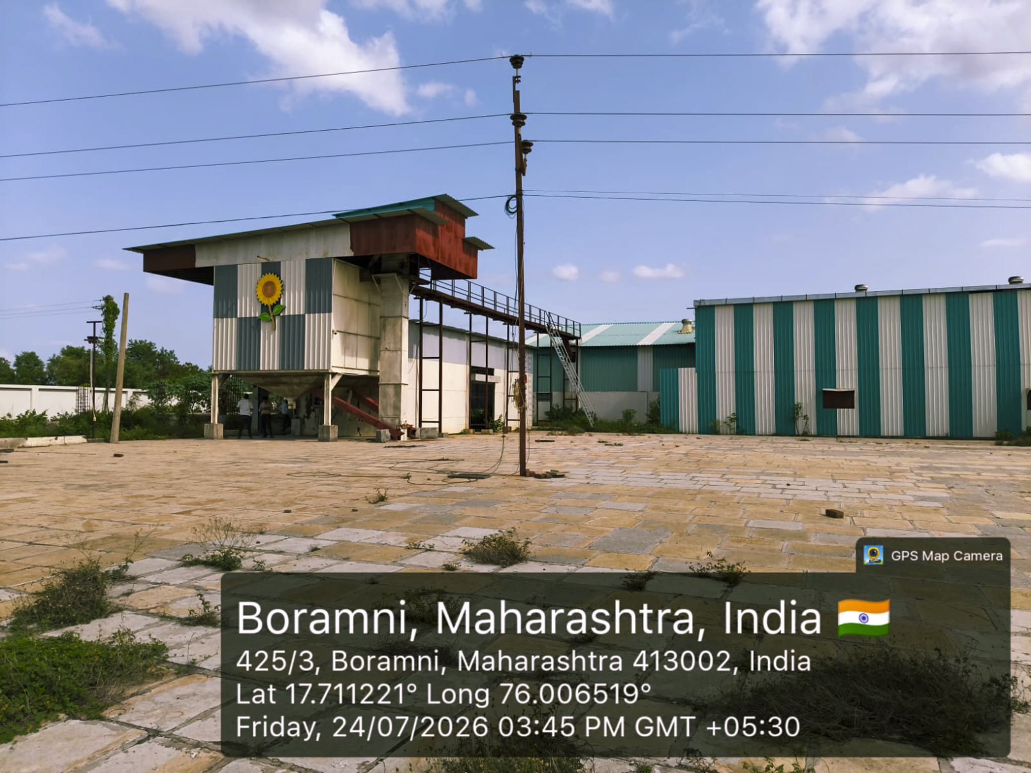 Industrial Plot with Factory Building for Sale in Boramani, Tal. South Solapur, Dist. Solapur, Solapur — photo 3
