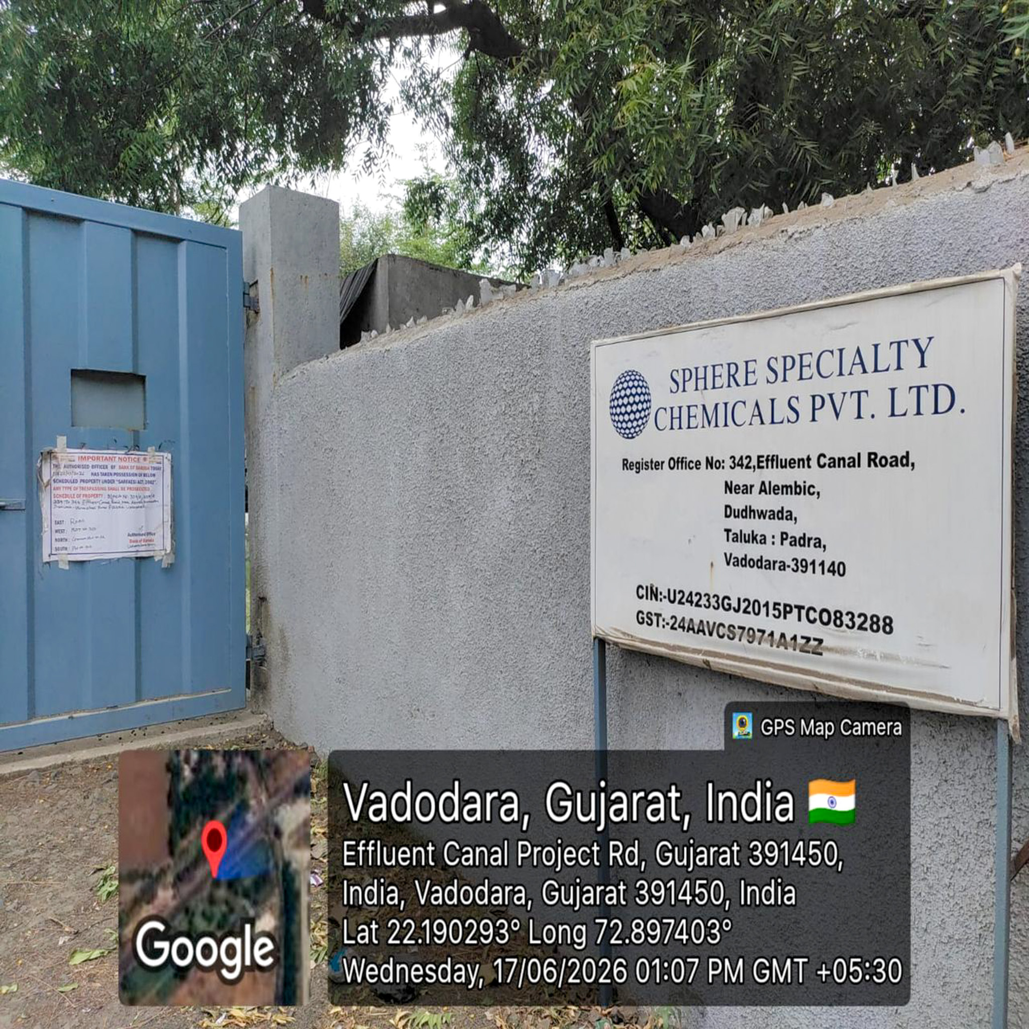 Industrial Land and Building for Sale in Dudhwada-Karakhadi Road, Village Dudhwada, Sub-District Padra, District Vadodara, Vadodara — photo 19