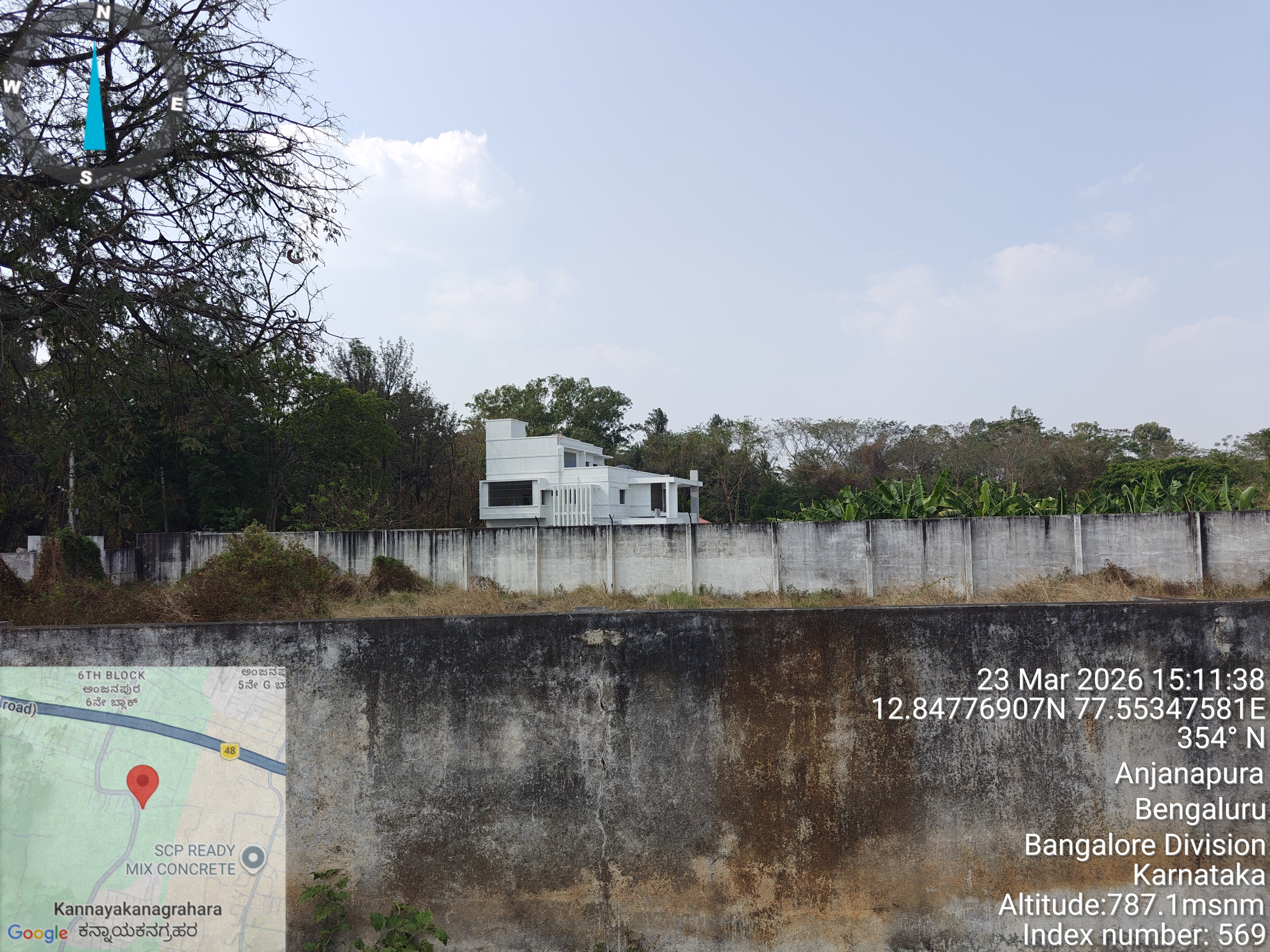 Plot for Sale in Narashimha export trade, Anjanapura Village, Bengaluru — photo 3
