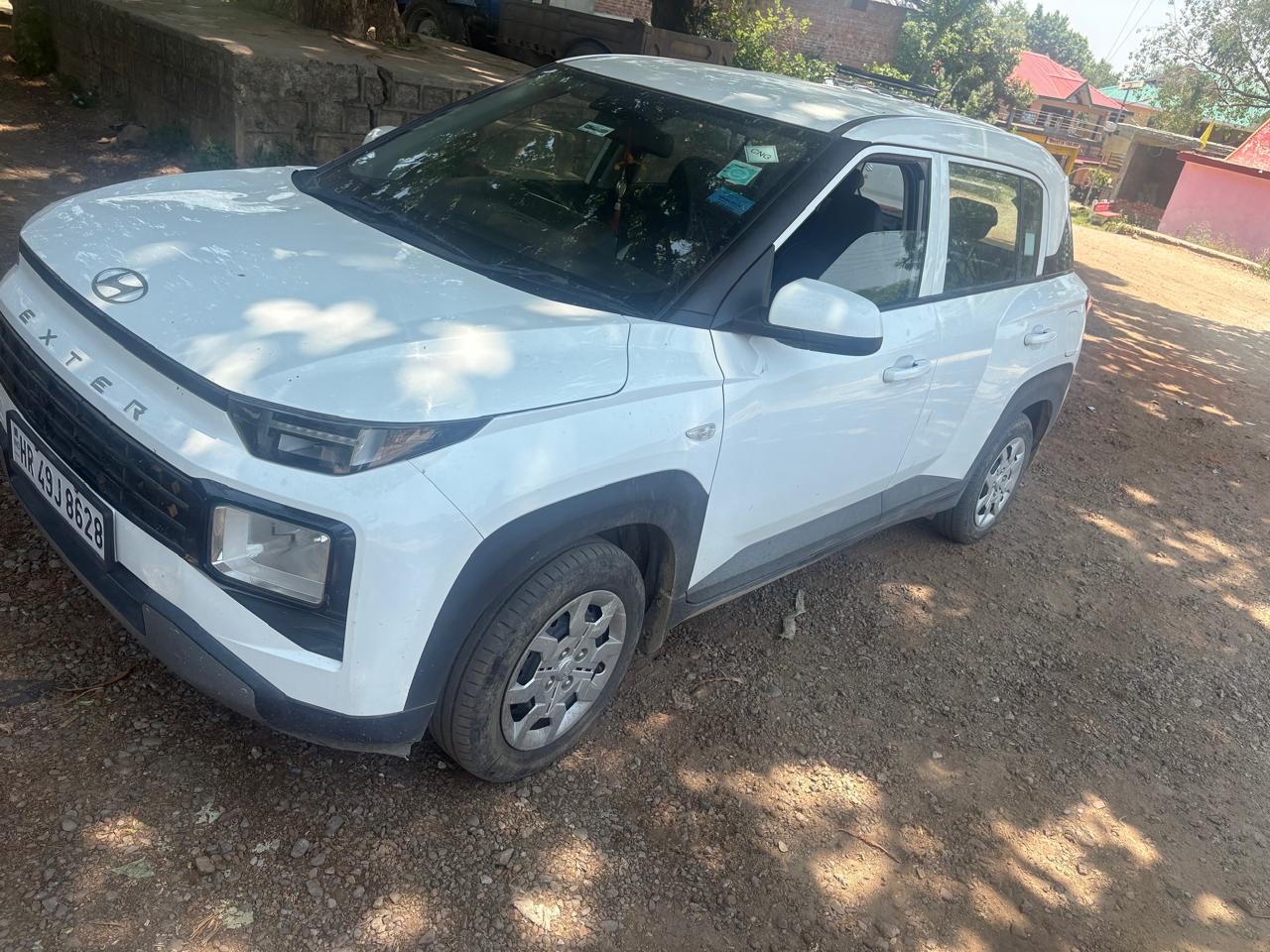 Hyundai Motor Ltd EXTER 1.2 MT KAPPA S CNG 2023 Registration No. HR49J8628 for Sale in Baddi, Baddi — photo 3