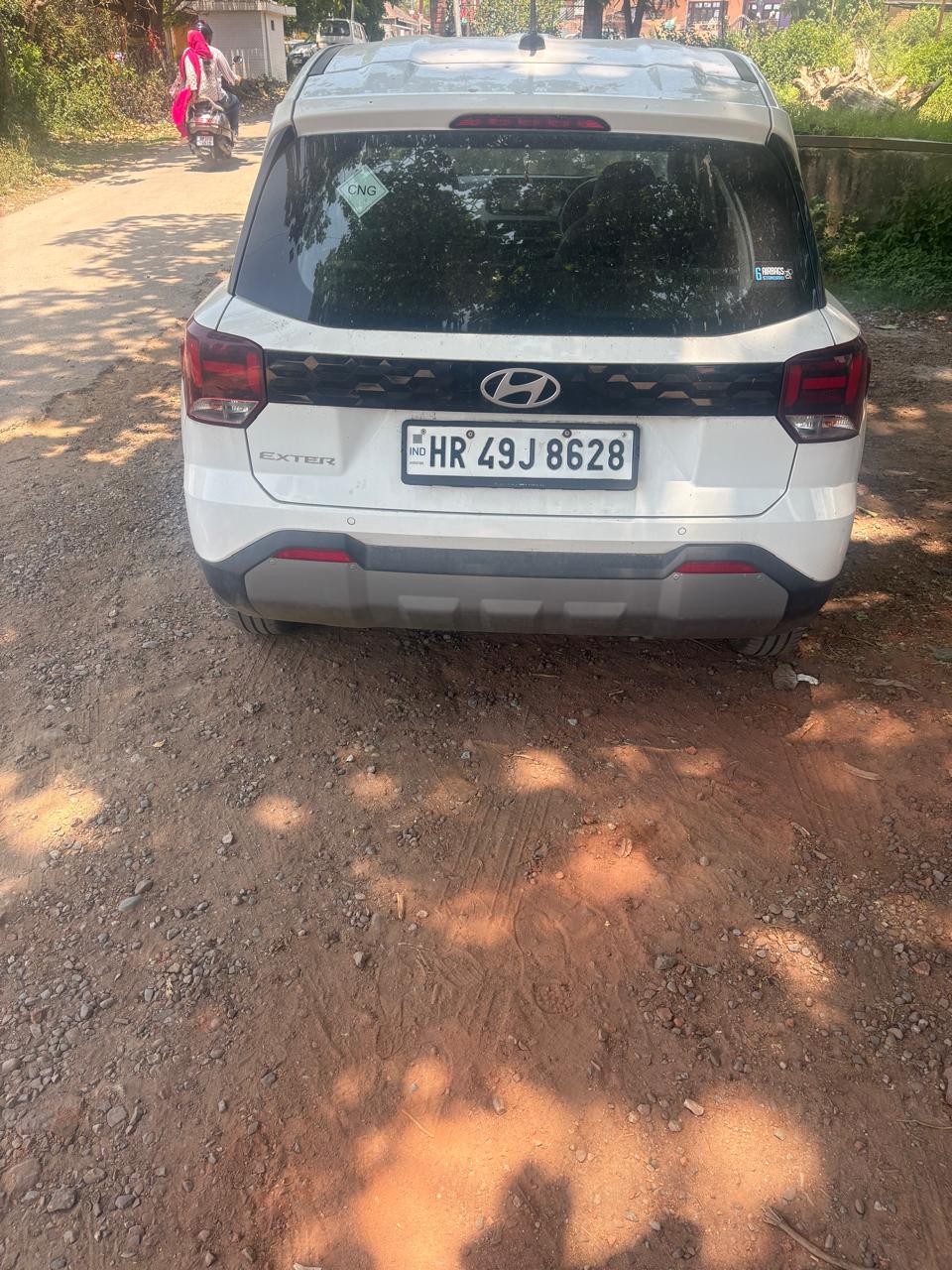 Hyundai Motor Ltd EXTER 1.2 MT KAPPA S CNG 2023 Registration No. HR49J8628 for Sale in Baddi, Baddi — photo 4