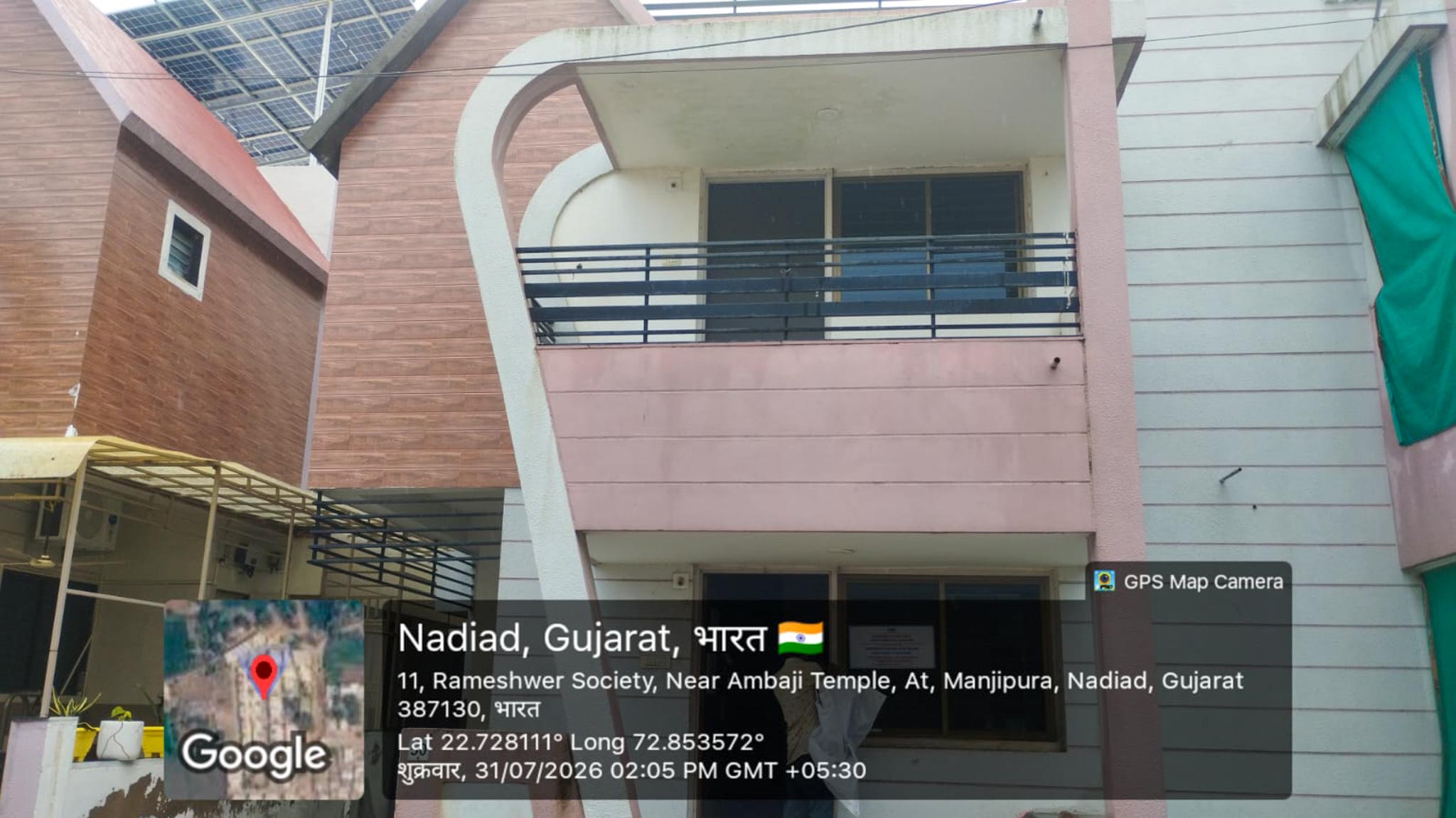 3 BHK Bungalow for Sale in SANT VILLA, Sant Villa located of Village Manjipura, Taluka Nadiad, District Sub District Kheda, State Gujarat, Nadiad — photo 1