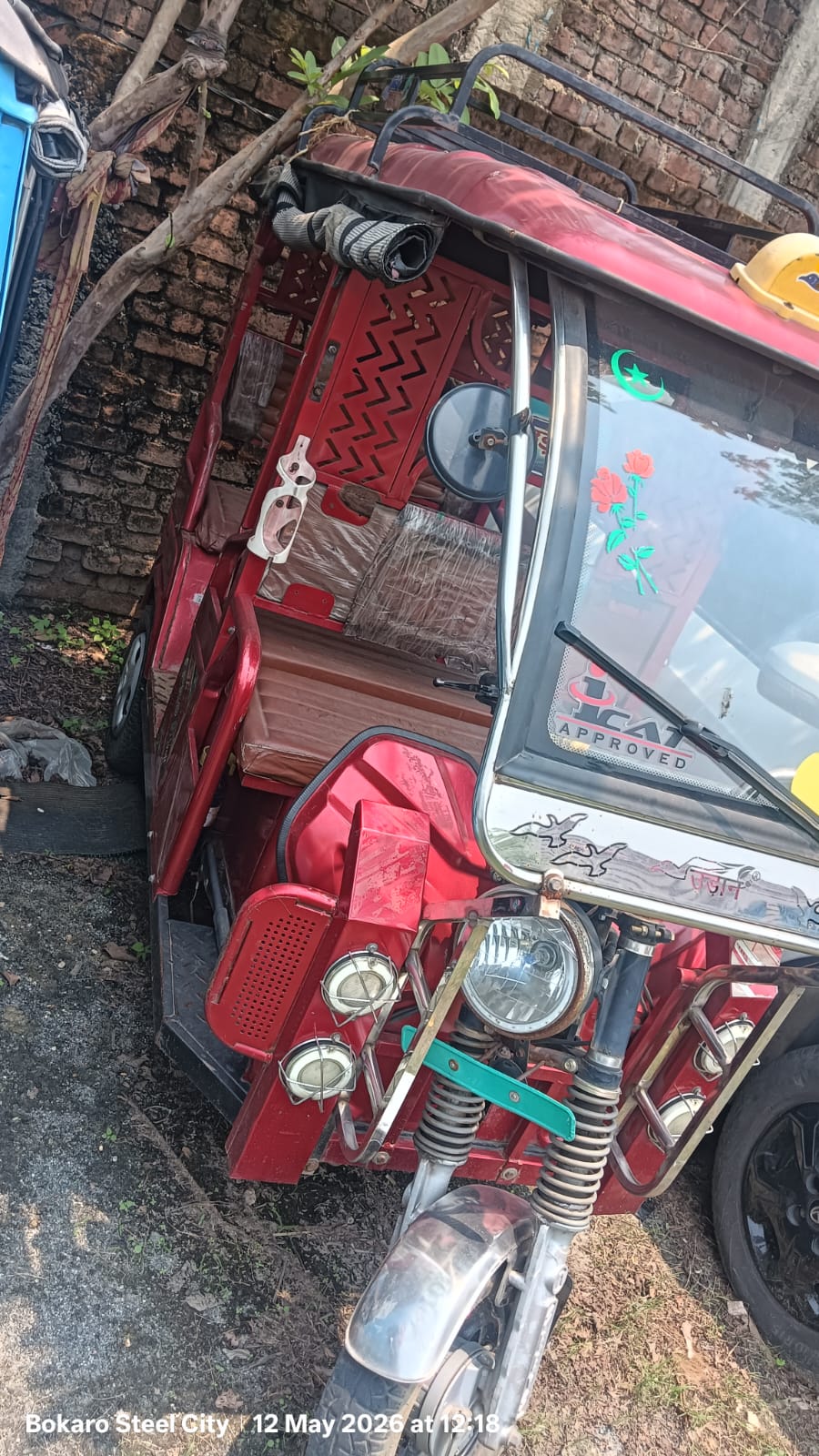 E-RICKSHAW UDDAN PRO REG NO. JH09B-4849 MODEL-2024 for Sale in NEAR ASHA ITI CHAS BOKARO, Bokaro Steel City — photo 2