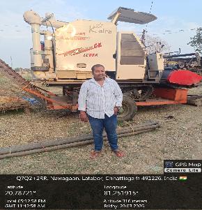 KAIRA TRACK HARVESTER HP 102 MODEL NO KAIRA NEXGEN CK LC 08K for Sale in LATABOR VILLAGE IN BALOD, Balod — photo 1