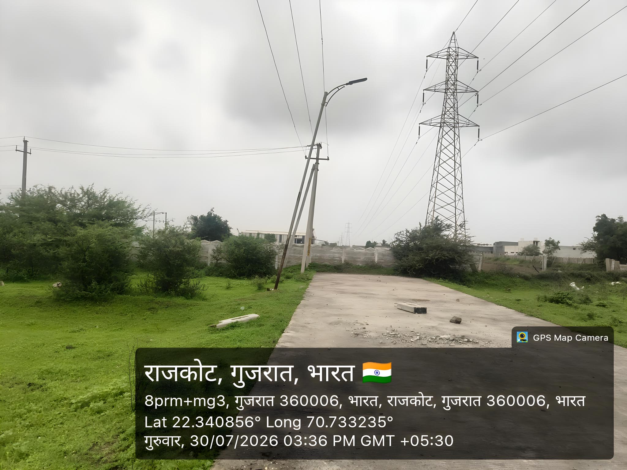 Industrial Plot with Factory Building for Sale in Rivera Industrial Zone-2, Padvala, Gondal — photo 13