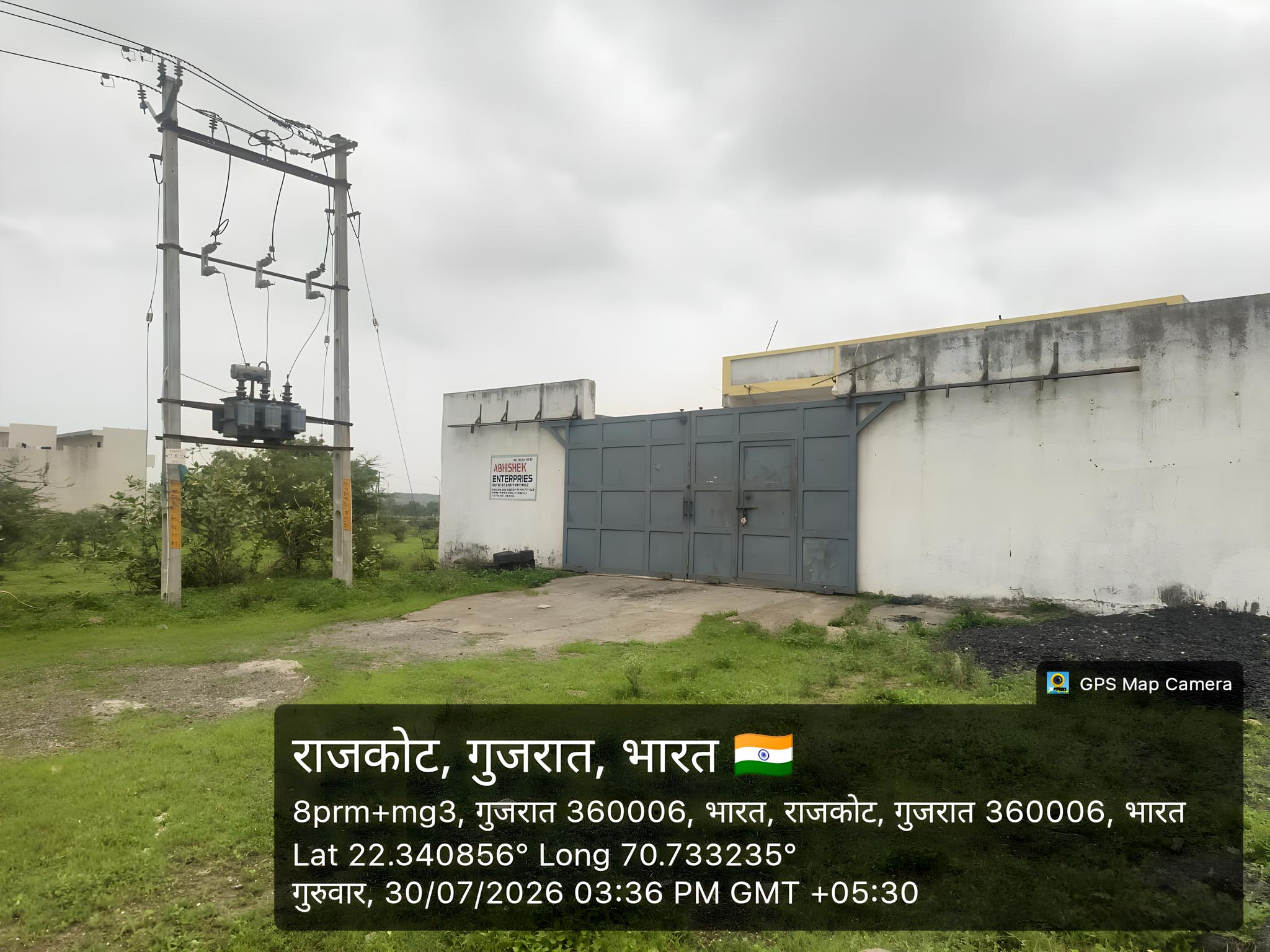 Industrial Plot with Factory Building for Sale in Rivera Industrial Zone-2, Padvala, Gondal — photo 15