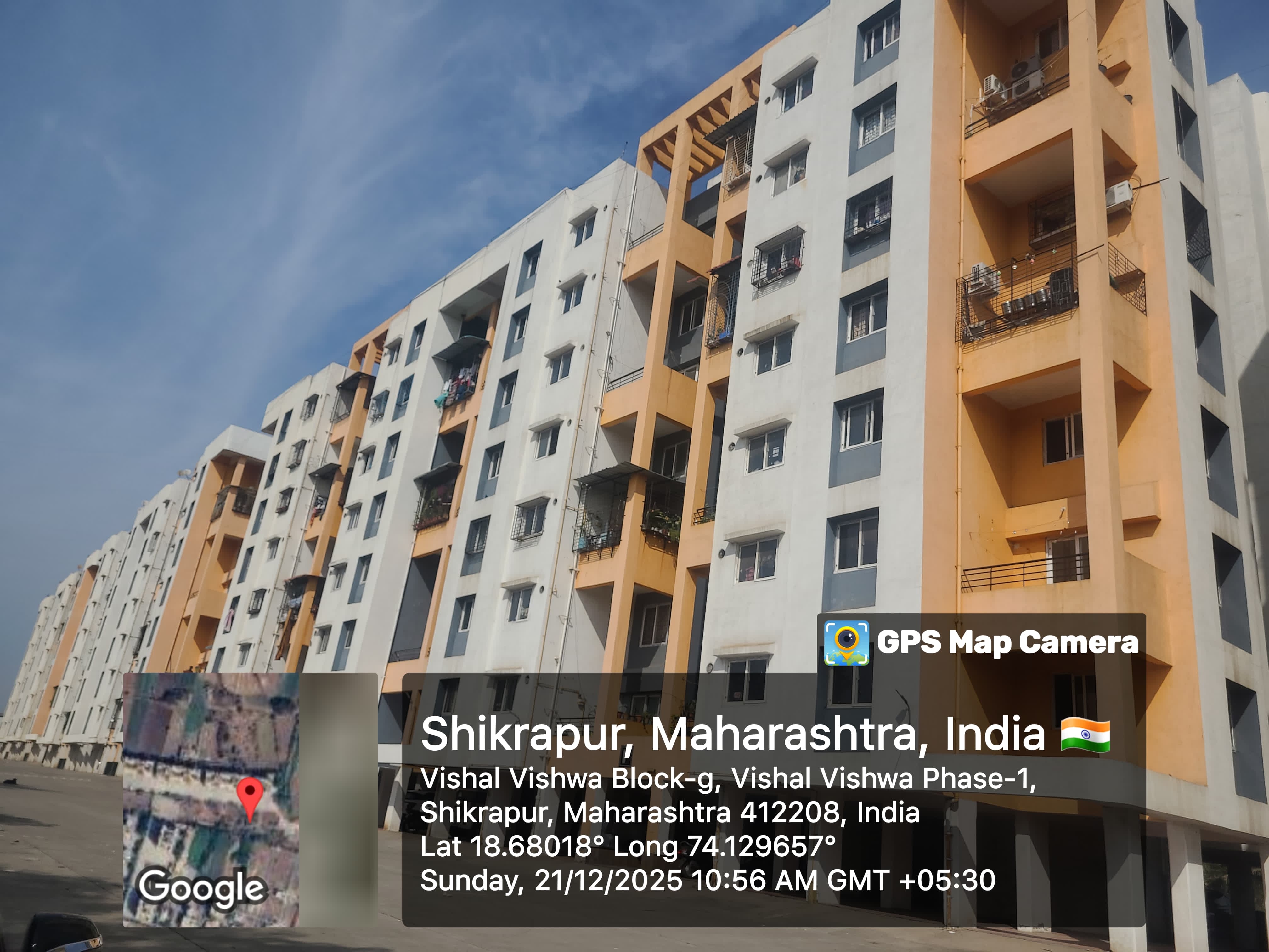 1 BHK Flat for Sale in VISHAL VISHWA PHASE II, TALEGAON DHAMDHARE TALUKA SHRIRUR, Koregaon Bhima — photo 1