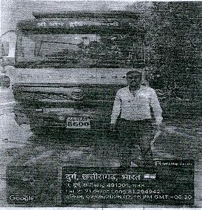 TIPPER BHARAT BENZ 3528 C RC NO CG07CS8600 for Sale in PARKING YARD AT DHAMDHA ROAD DURG, Bhilai — photo 1