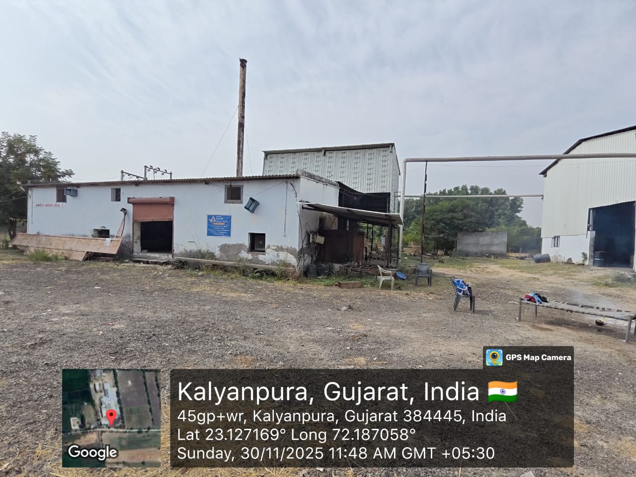 INDUSTRIAL LAND AND BUILDING ALONGWITH MACHINERY for Sale in Kadi — photo 4