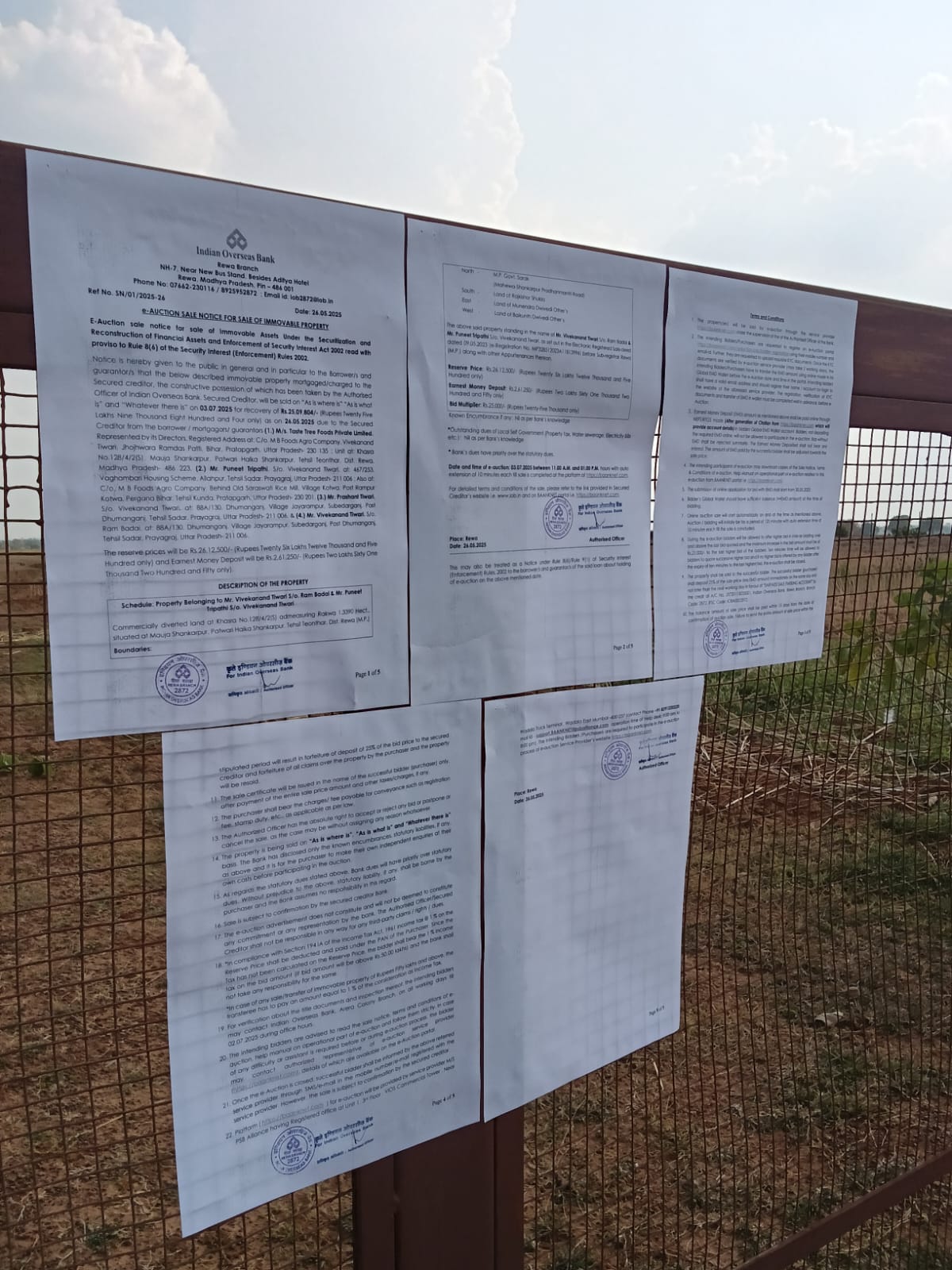 Industrial Plot with Factory Building for Sale in Nai Garhi — photo 3