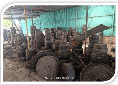 OLD USED CONVEYOR BELTS STOCKS for Sale in PERIYAKURUCHI, Gangaikondan — photo 1