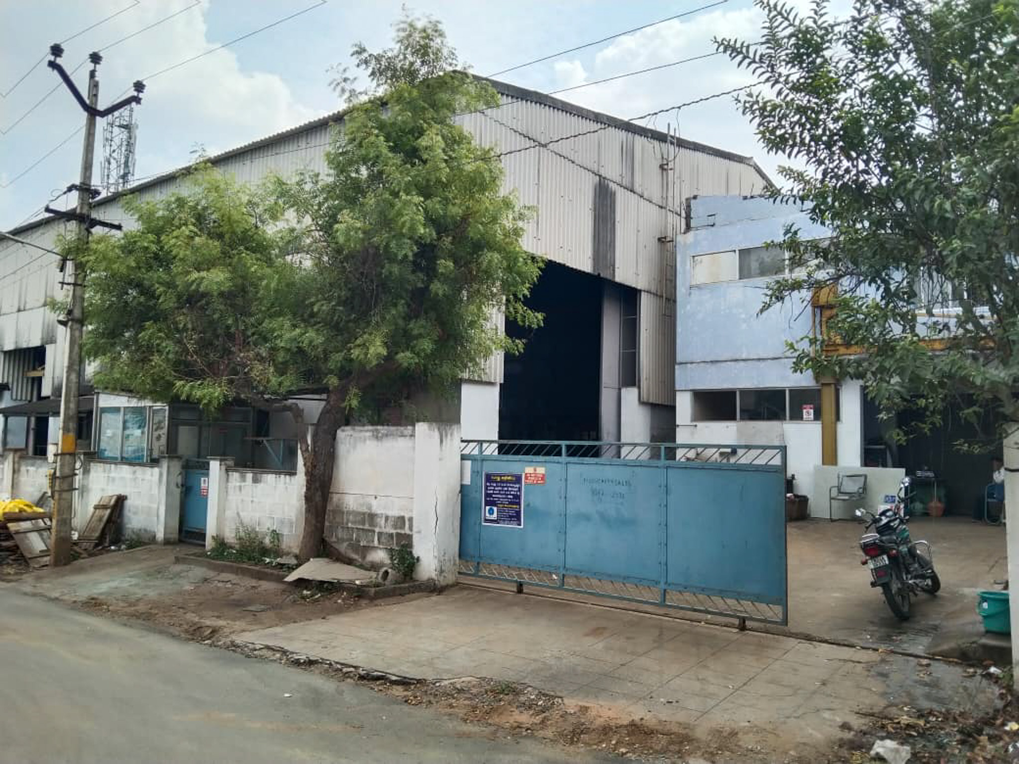 Industrial Plot with Factory Building for Sale in Kavundampalayam, Coimbatore — photo 1