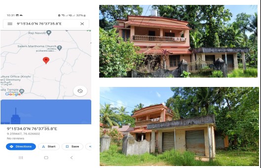 open land for Sale in kallumpurathu vijitha vihar thazhathambalam venmony po chenganur, Alappuzha — photo 1