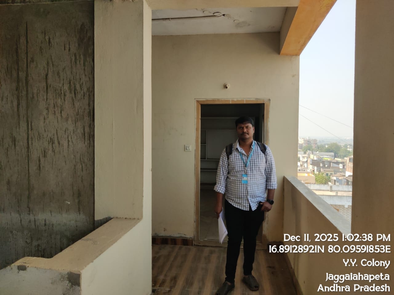 2 BHK Flat for Sale in BALAJI TOWERS, JAGGAIAHPET, Dondapadu Kakathiya Cement Factory — photo 4