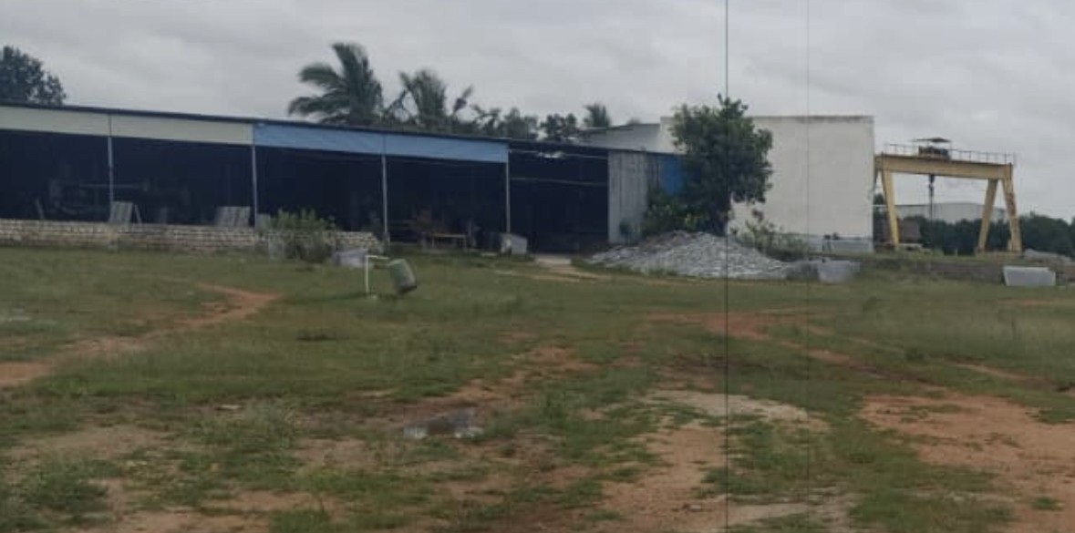 Industrial Plot with Factory Building for Sale in Koppal — photo 1