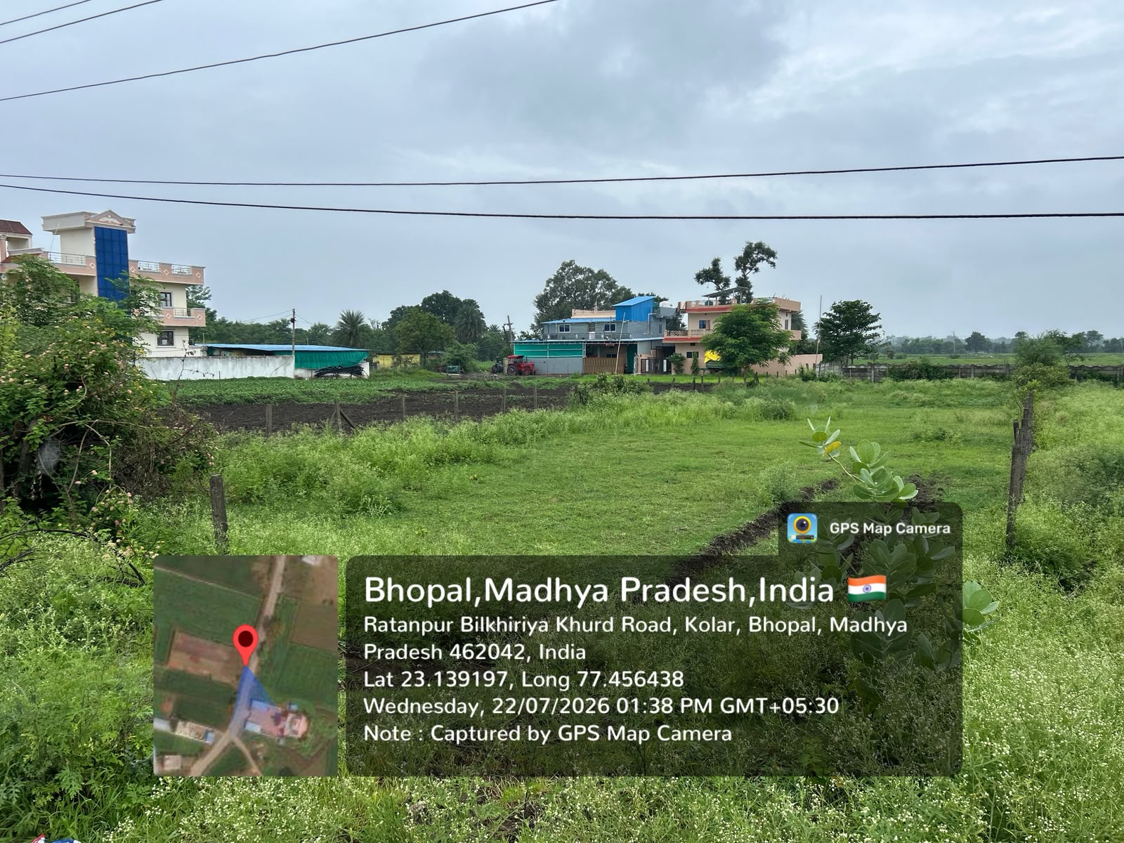 Plot for Sale in SHRI MANGAL TRADERS, VILLAGE BILKHIRIYA KHURD, PHN- RATANPUR SADAK, WARD NO. 84, TEHSIL- KOLAR, BHOPAL (M.P.), Bhopal — photo 5