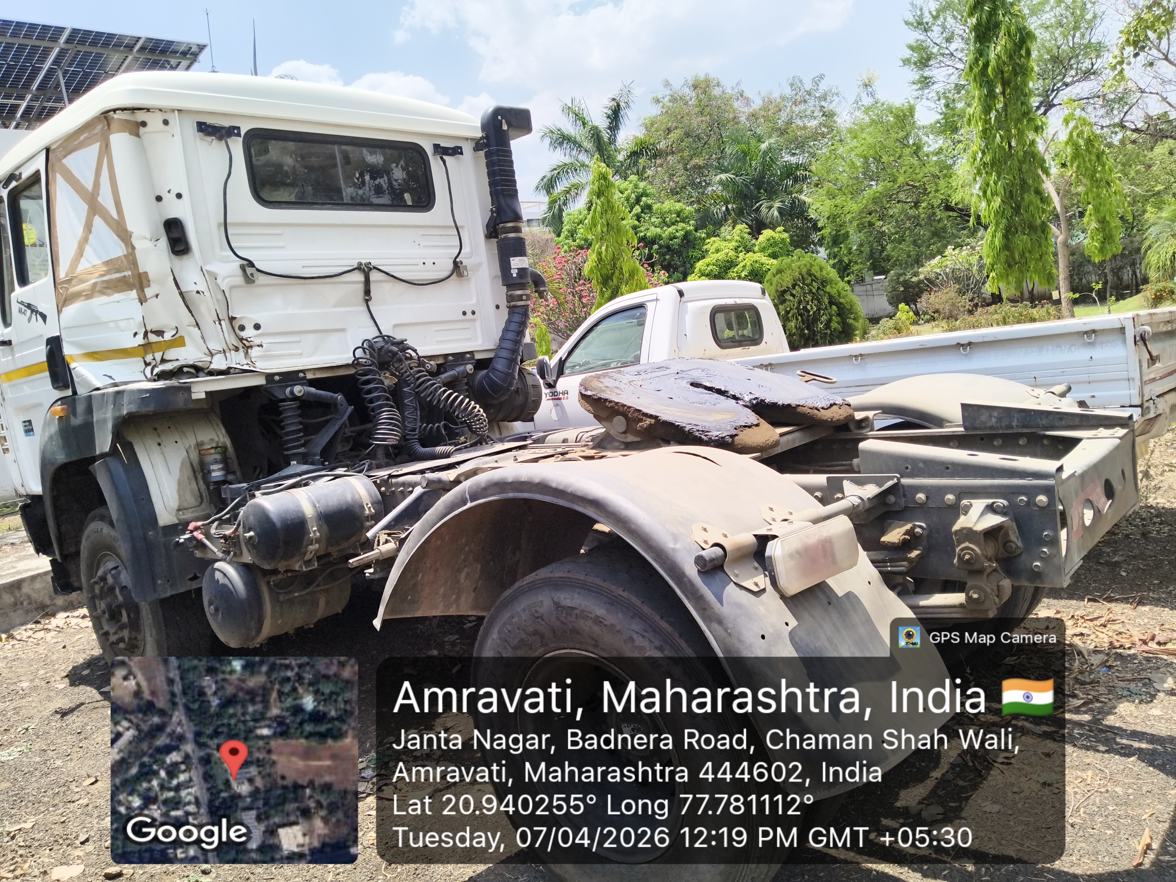 TATA SIGNA TRUCK WITHOUT TRAILER for Sale in SBI RBO AMRAVATI, Bhatkuli — photo 2