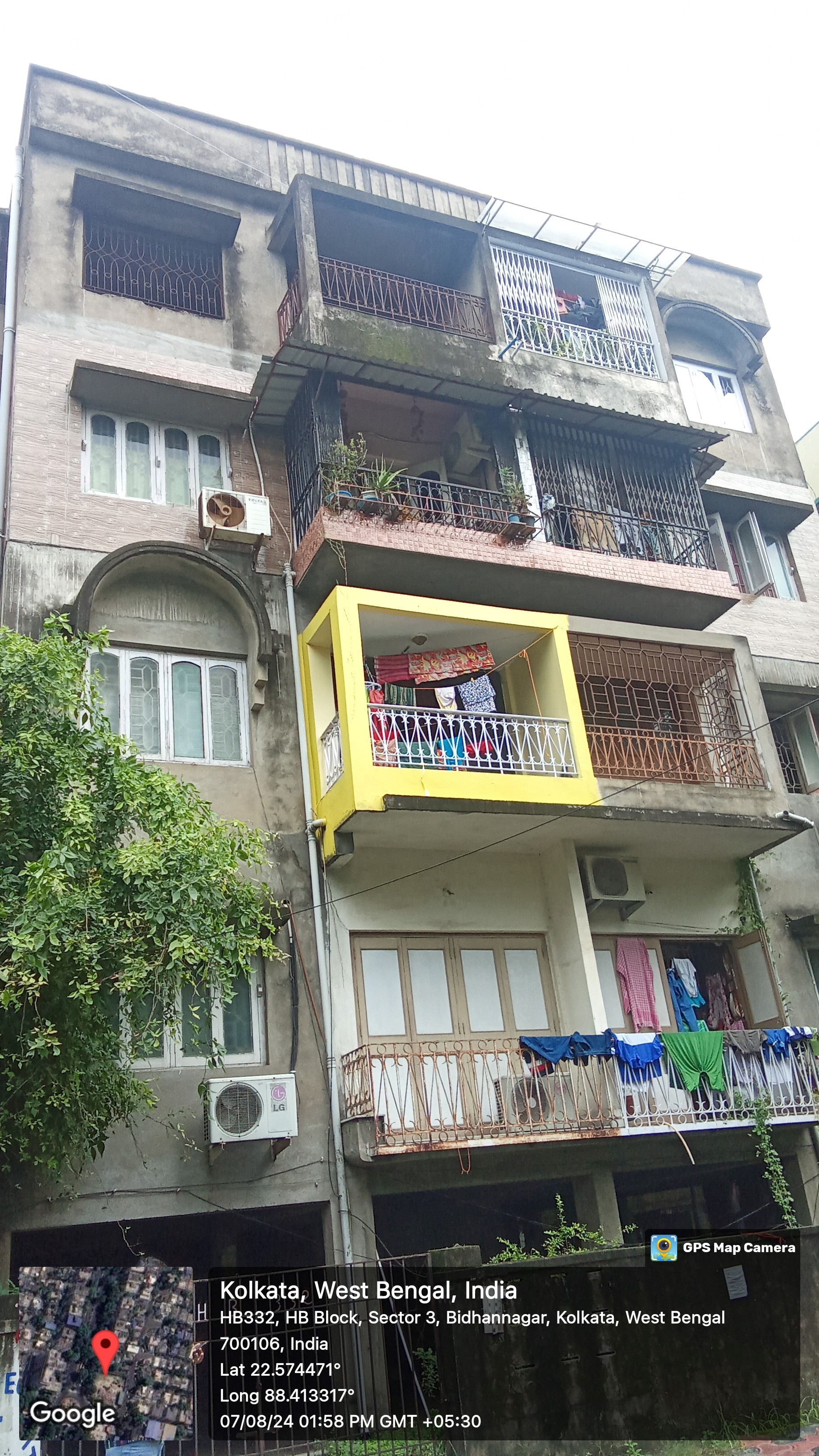 3 BHK Flat for Sale in Arunachal Co-operative Housing Society Ltd, Bidhan Nagar, Kolkata — photo 1