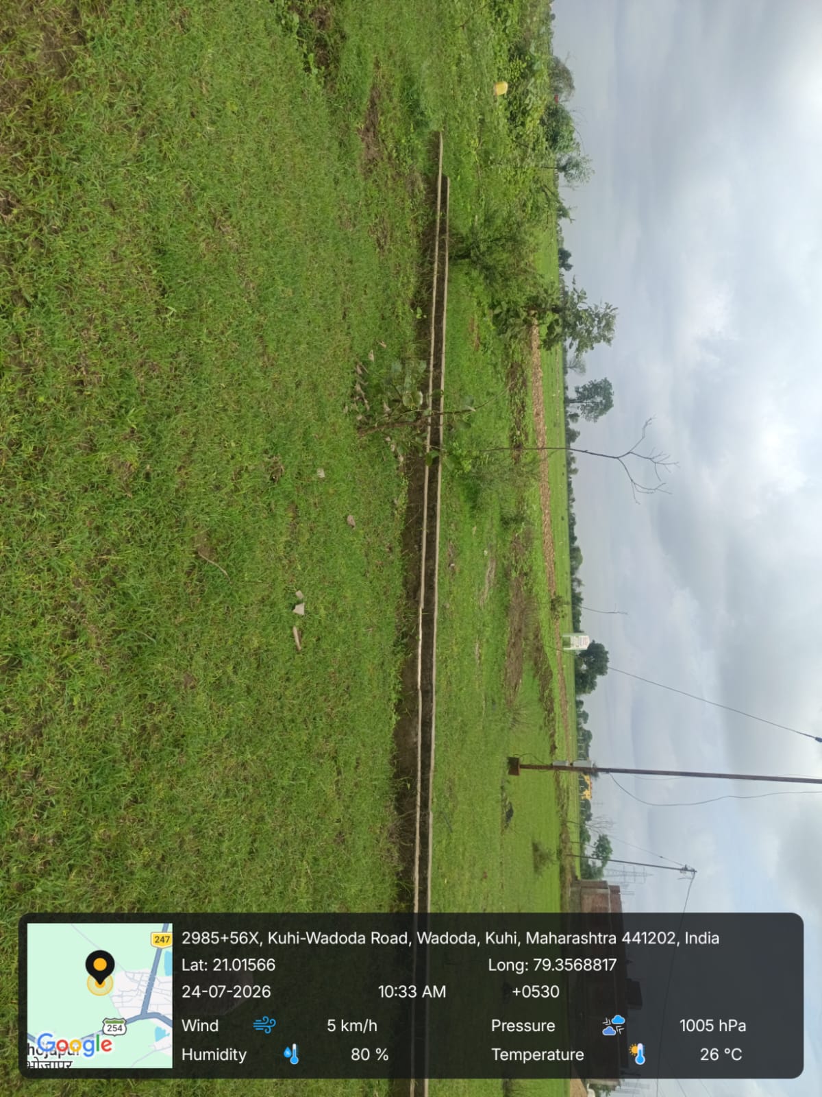Plot for Sale in SANTAJI NAGAR, rural, Kuhi — photo 5