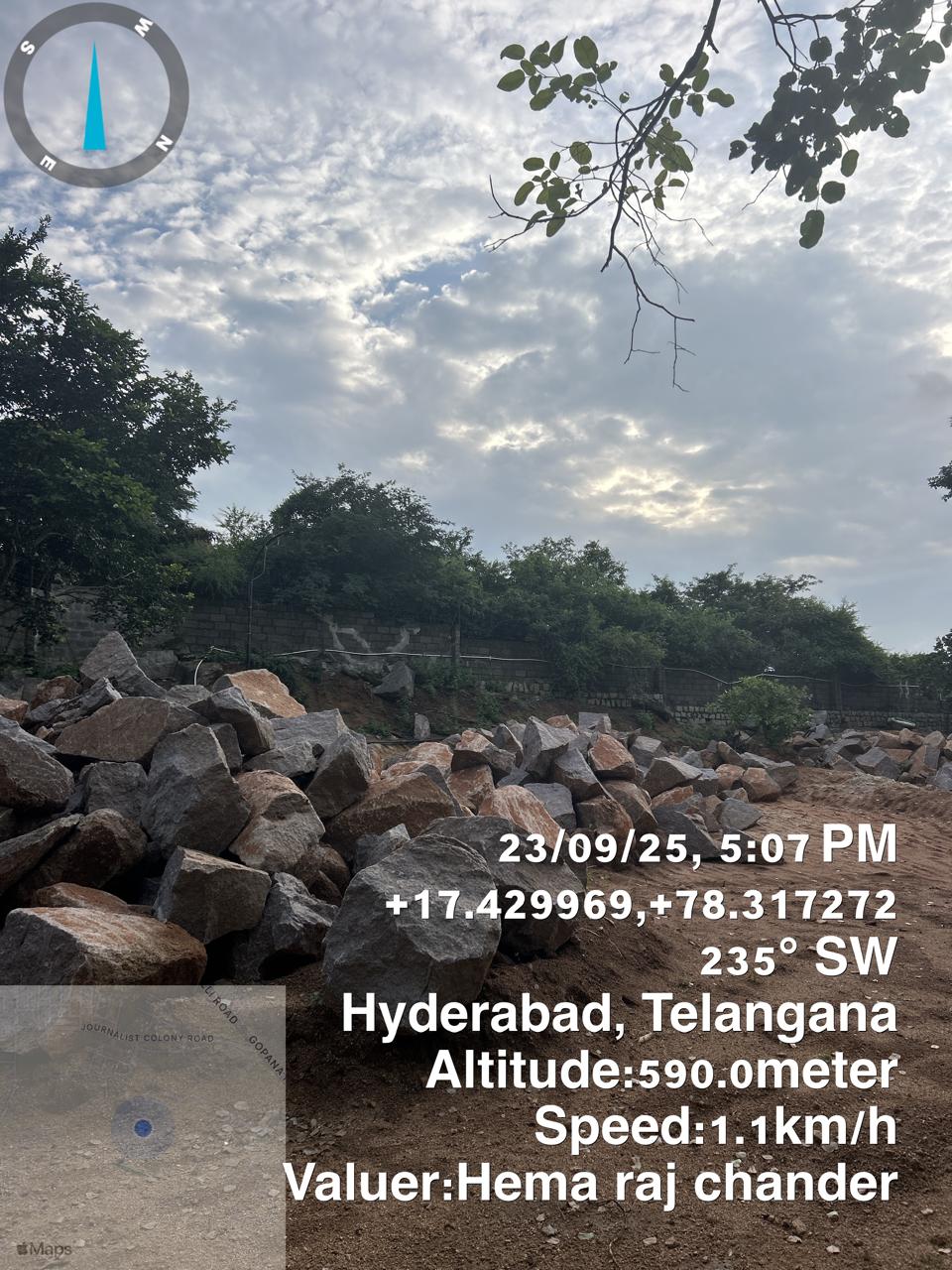 OPEN PLOT for Sale in Vattinagulapally Village, Rajendranagar Mandal, Ranga Reddy, Hyderabad — photo 4