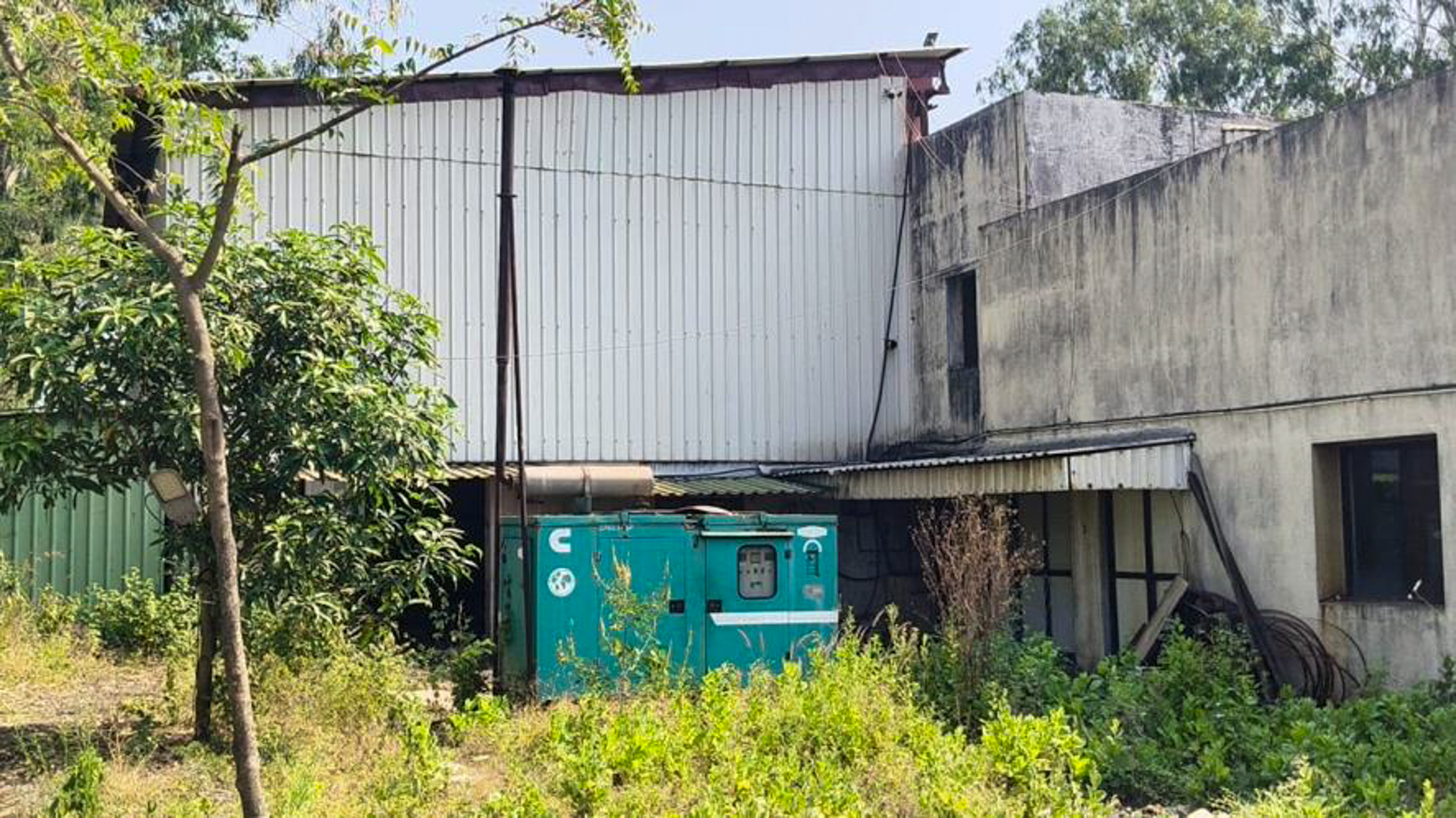 Industrial Plot with Factory Building for Sale in Bhor — photo 1