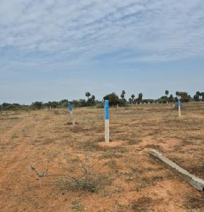 Plot for Sale in Plot No. 78 at Railway Nagar, Mathur Village, Kulathur SubRegistrar Office, Pudukottai District., Pudukkottai — photo 1