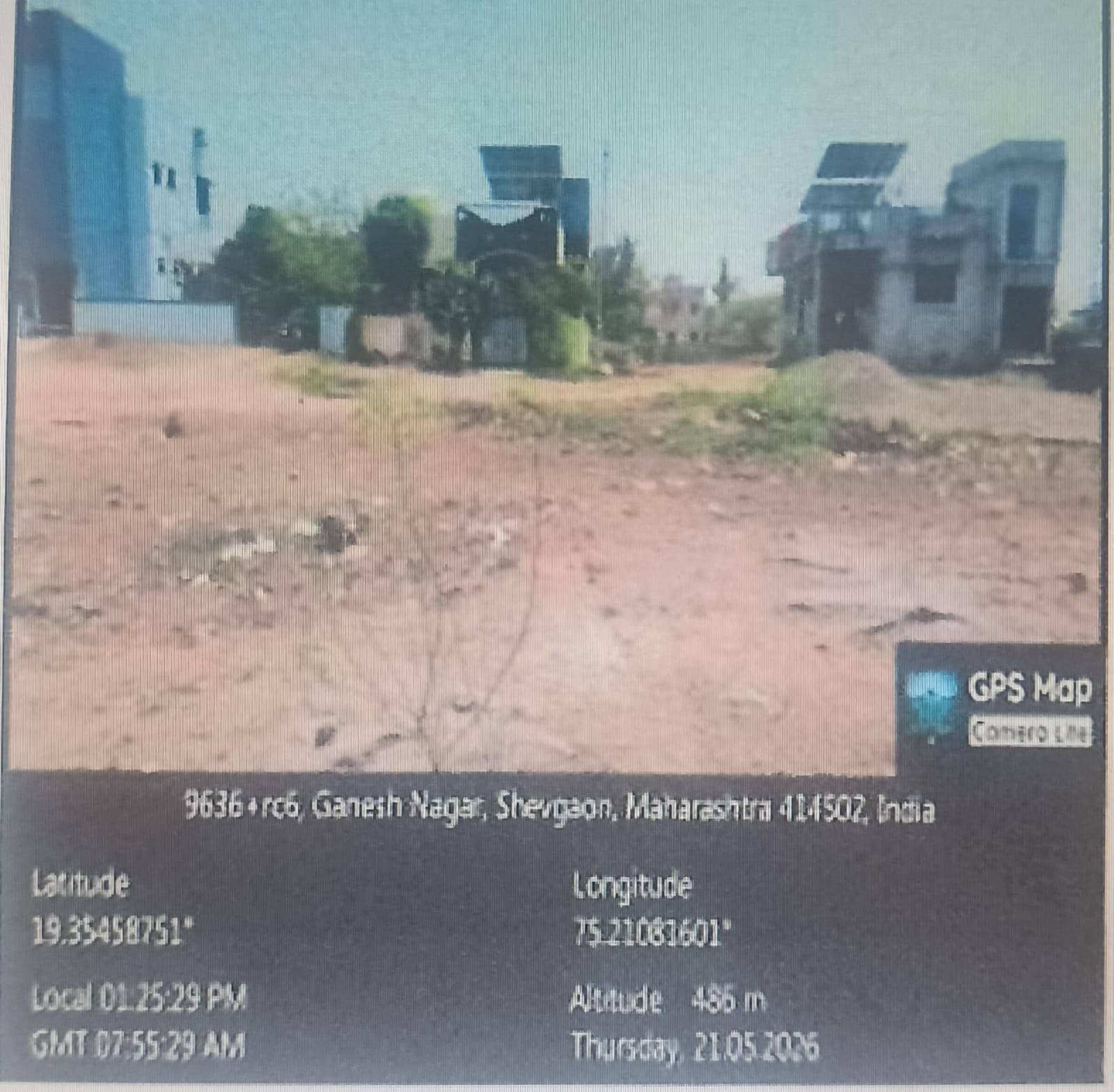 Plot for Sale in Miri Road, Shevgaon — photo 1
