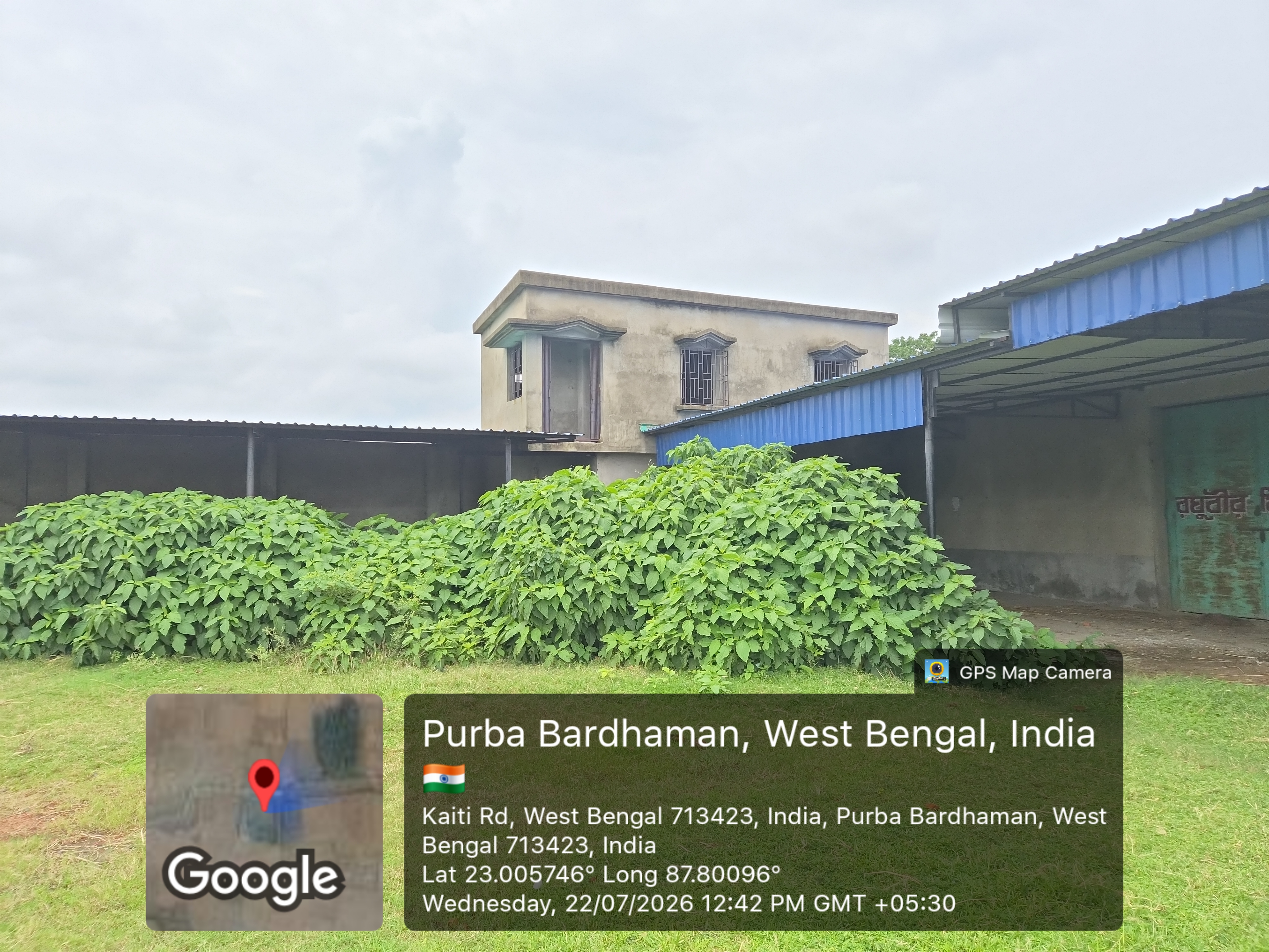 Industrial Plot with Factory Building for Sale in PO-KEUNTA, PS-MADHABDIHI, PURBA BARDHMAN, Arambag — photo 4