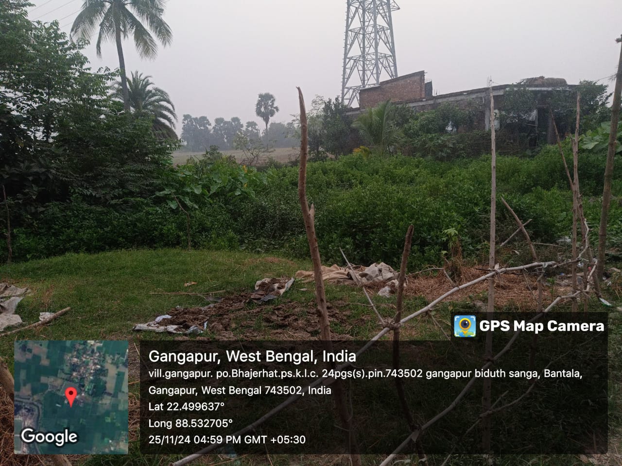 Plot for Sale in GANGAPUR BHANGORE, Kolkata — photo 1